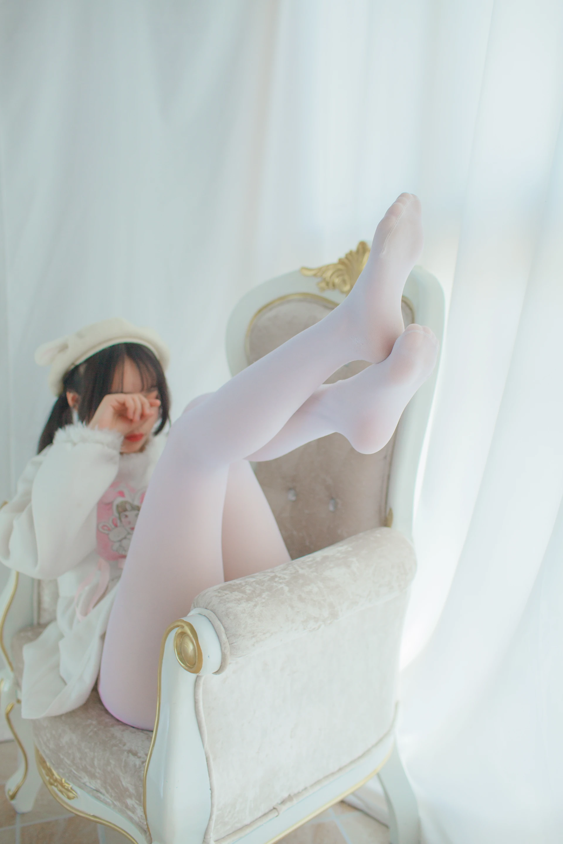 少女秩序 VOL.16 无法拒绝的白丝 可爱双马尾[49P-354M]双马尾, 少女秩序, 白丝, 美腿, 美足
