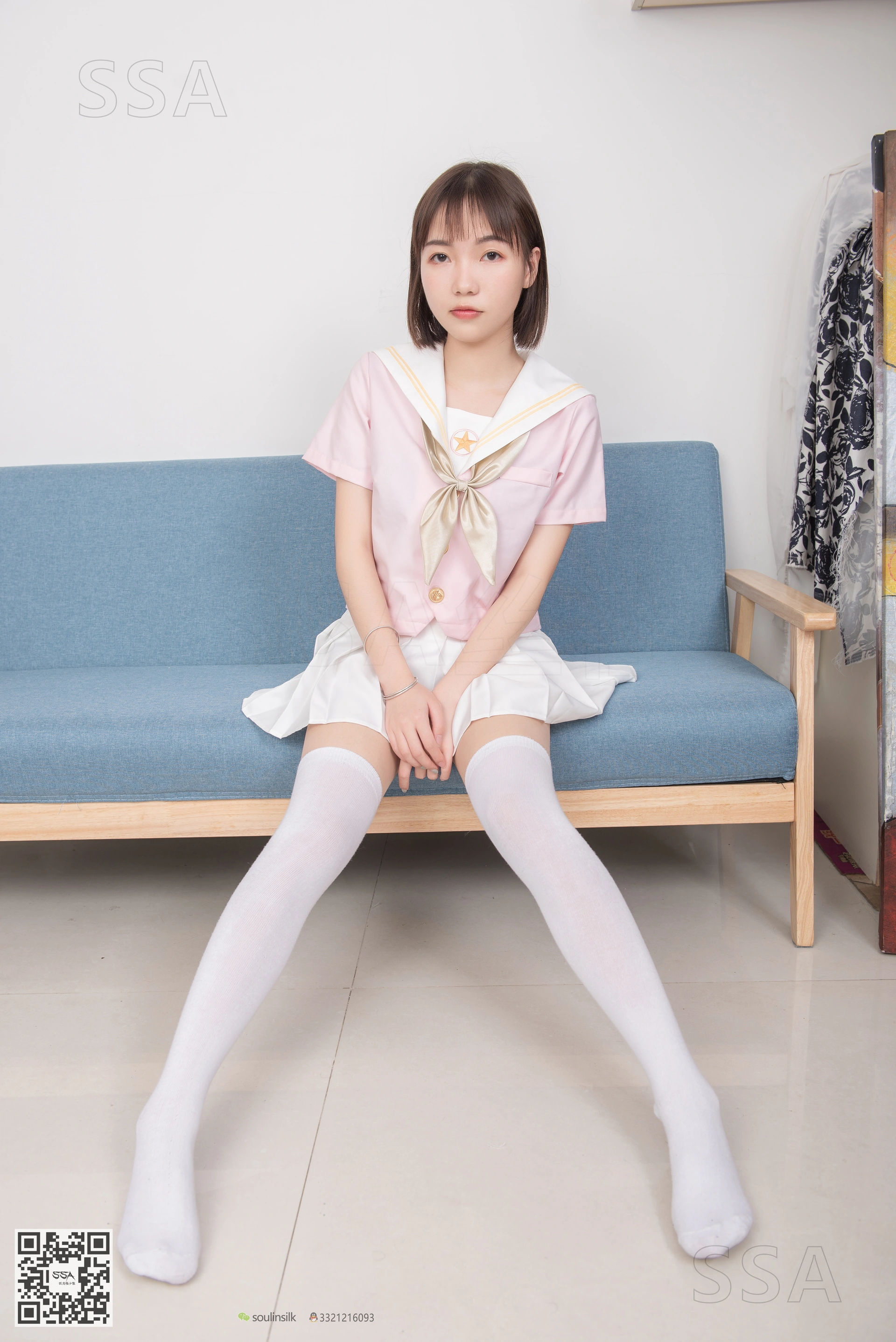 SSA丝社 超清写真 NO.162 桃子粉色JK制服 [173P-2.06GB]