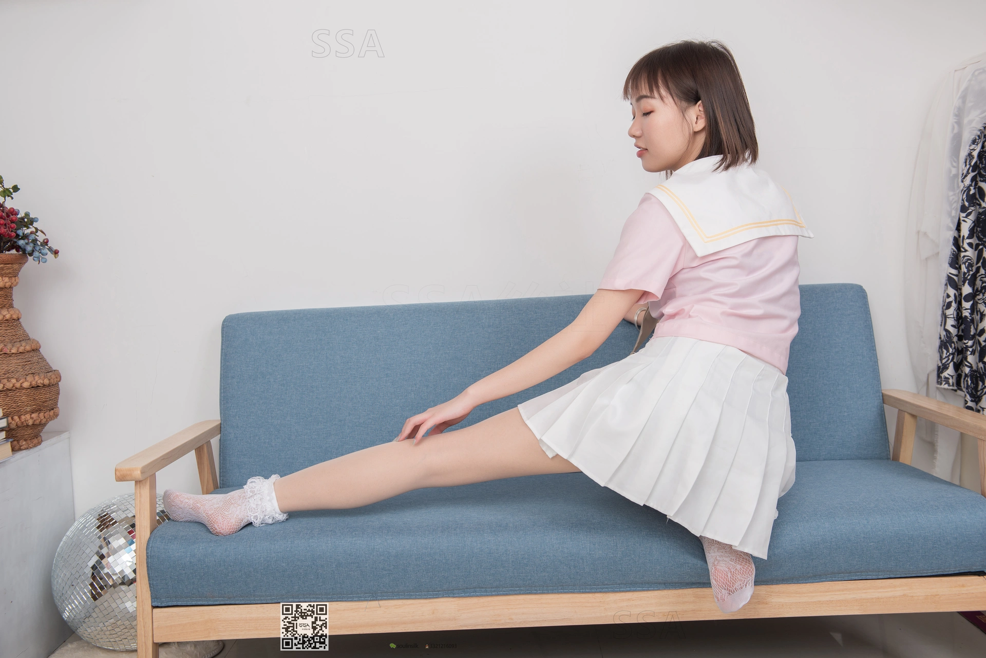 SSA丝社 超清写真 NO.162 桃子粉色JK制服 [173P-2.06GB]