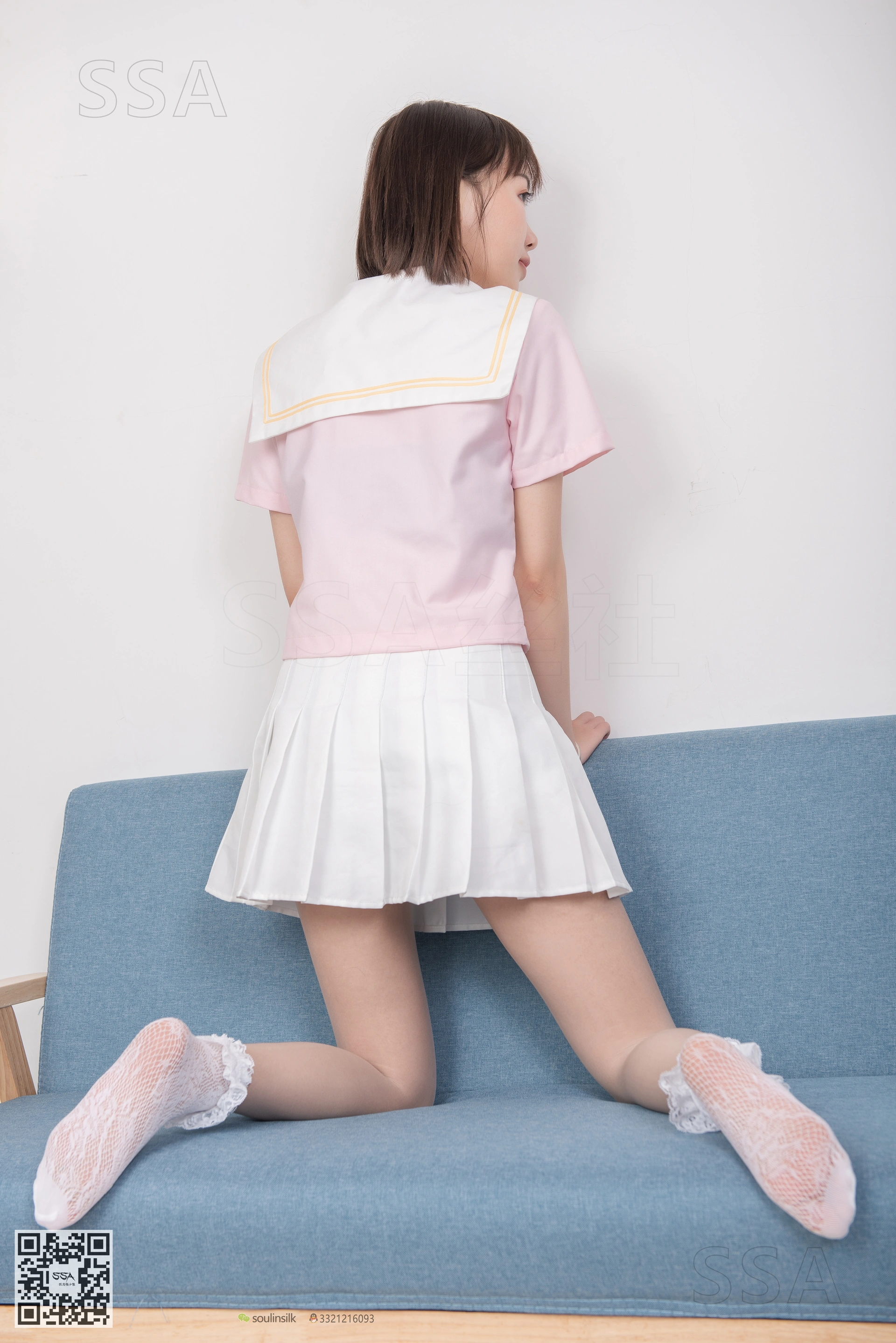 SSA丝社 超清写真 NO.162 桃子粉色JK制服 [173P-2.06GB]