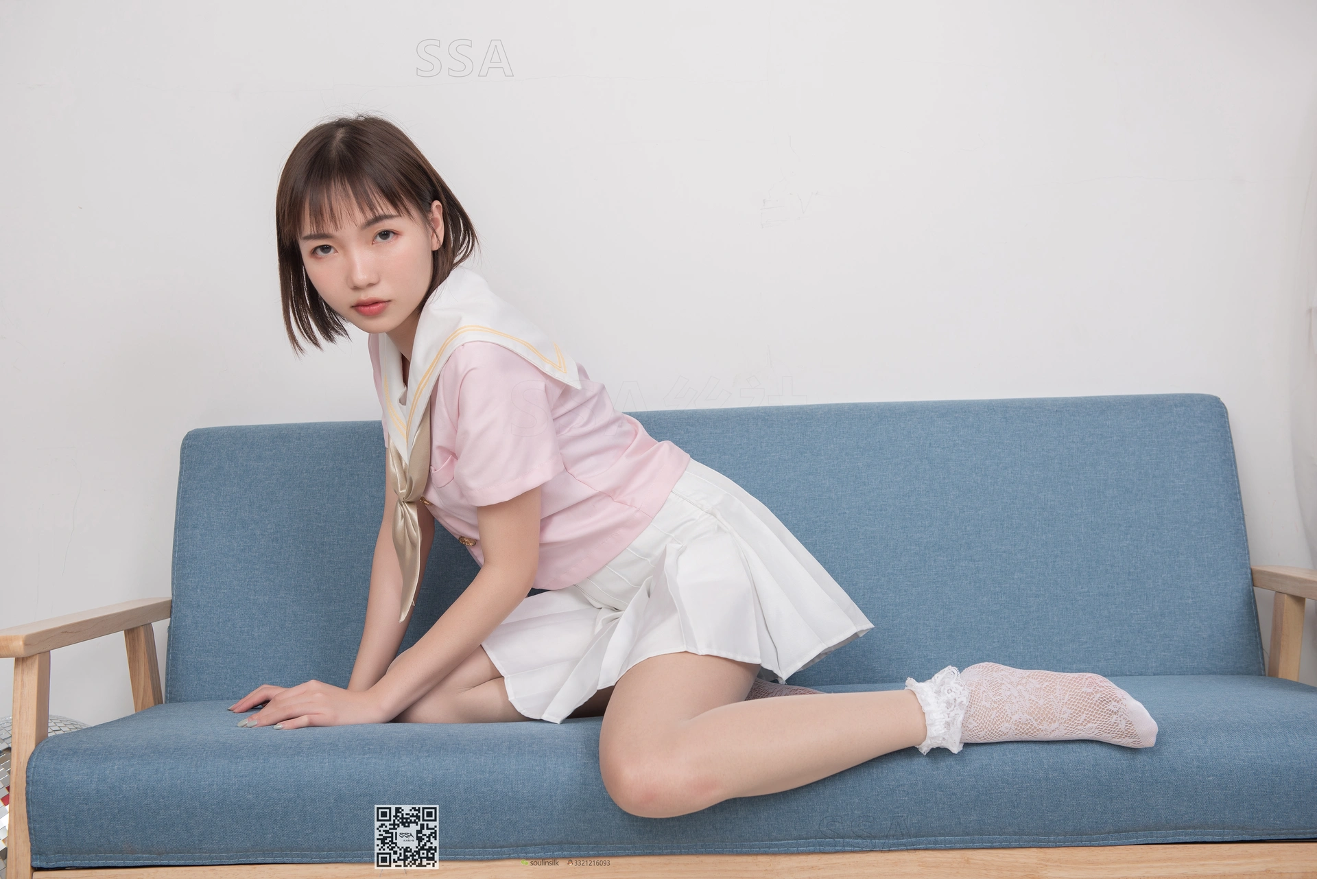 SSA丝社 超清写真 NO.162 桃子粉色JK制服 [173P-2.06GB]