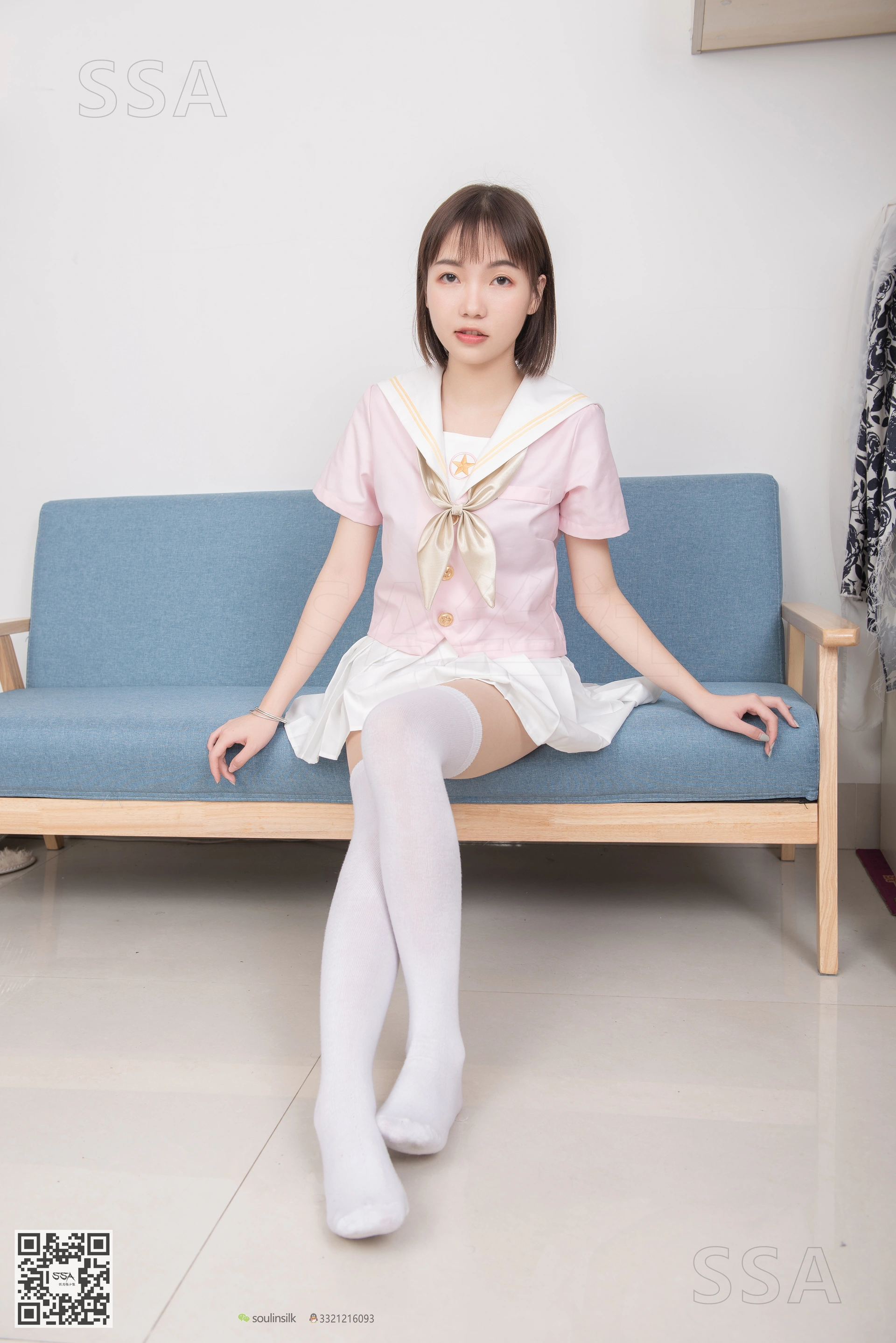 SSA丝社 超清写真 NO.162 桃子粉色JK制服 [173P-2.06GB]