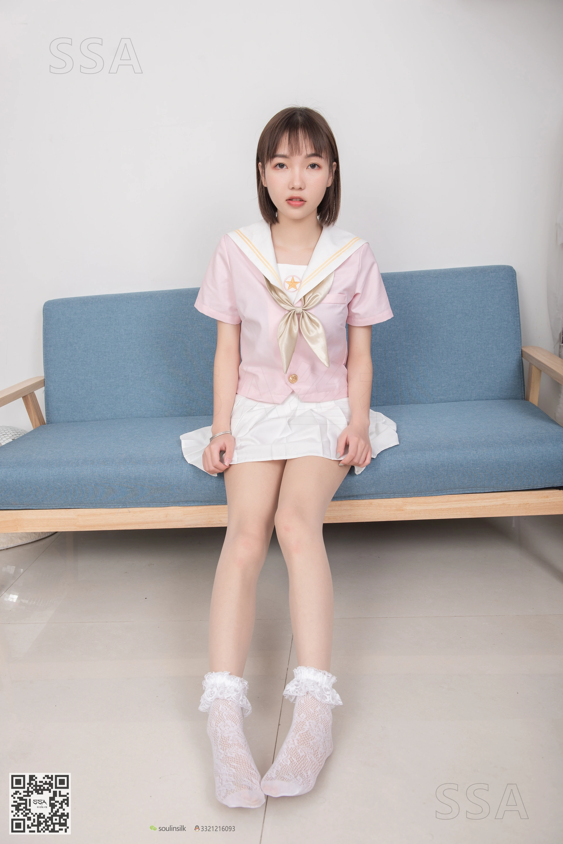 SSA丝社 超清写真 NO.162 桃子粉色JK制服 [173P-2.06GB]
