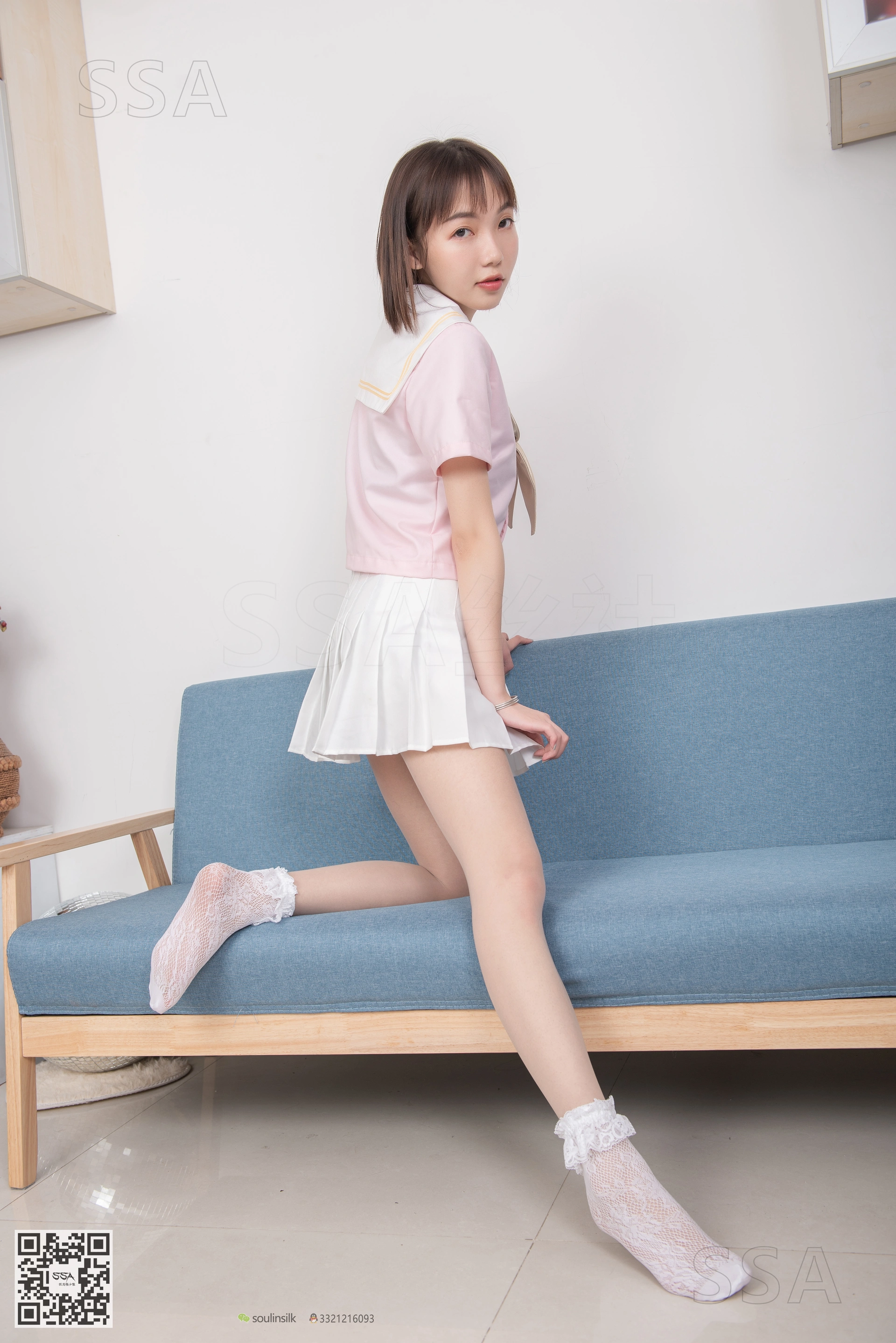 SSA丝社 超清写真 NO.162 桃子粉色JK制服 [173P-2.06GB]