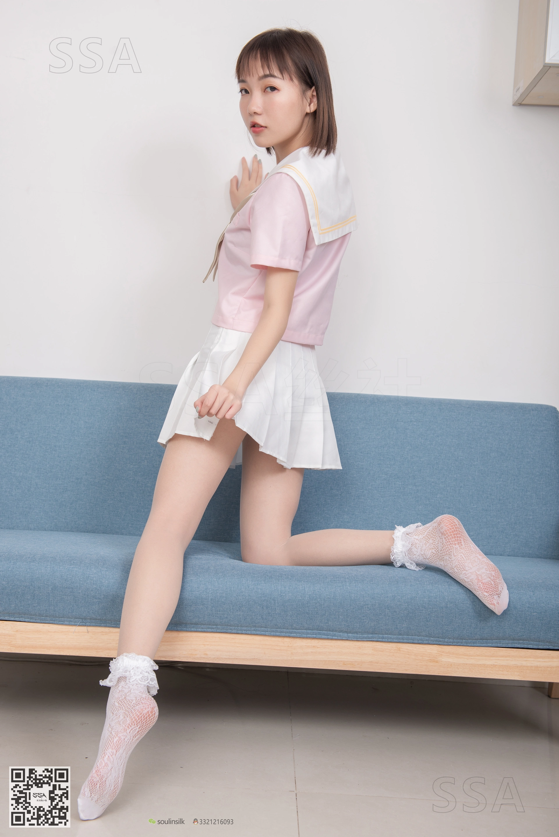 SSA丝社 超清写真 NO.162 桃子粉色JK制服 [173P-2.06GB]