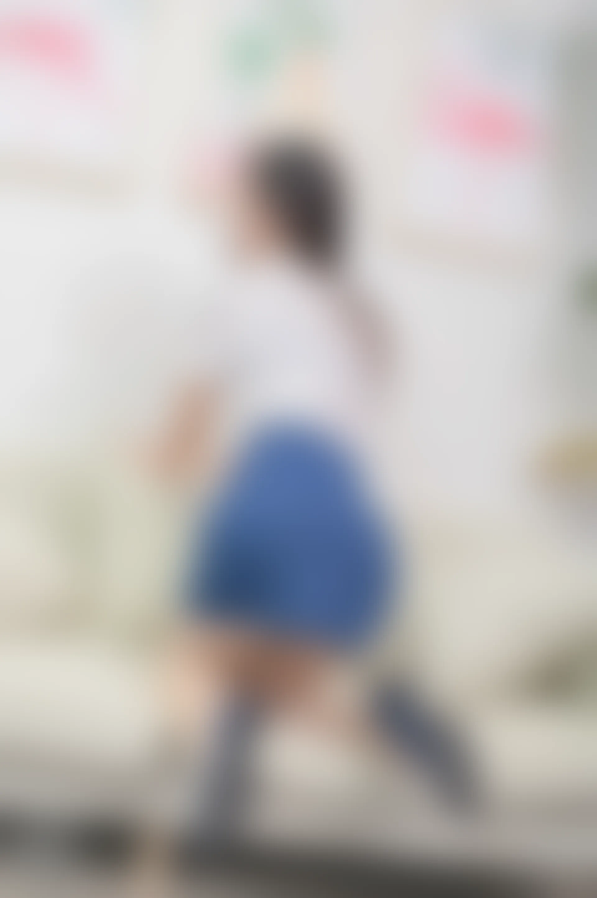 SSA丝社 超清写真 NO.192 小鹿 蓝色条纹裙穿搭示范[160P-2.72GB]