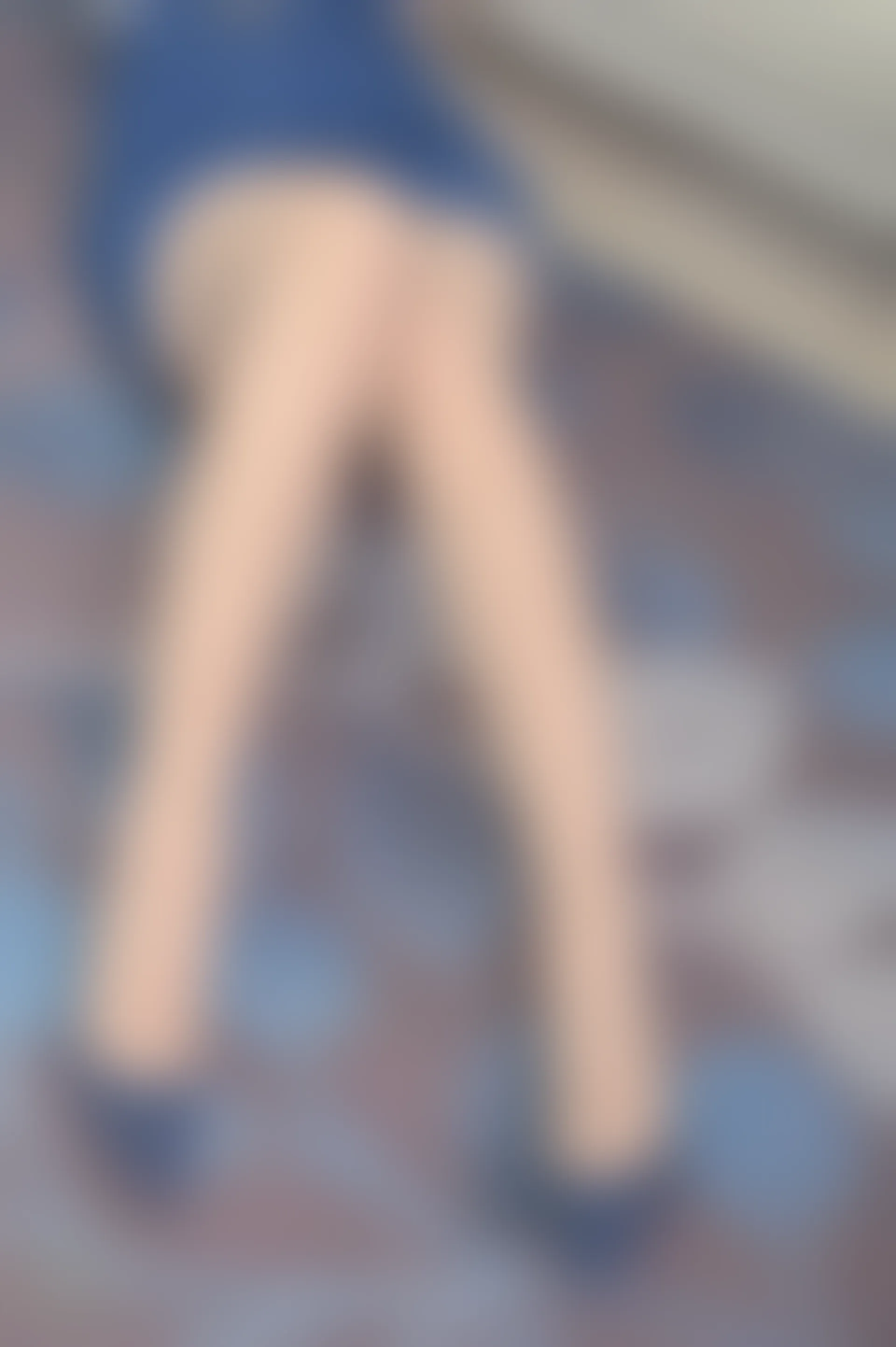 SSA丝社 超清写真 NO.192 小鹿 蓝色条纹裙穿搭示范[160P-2.72GB]