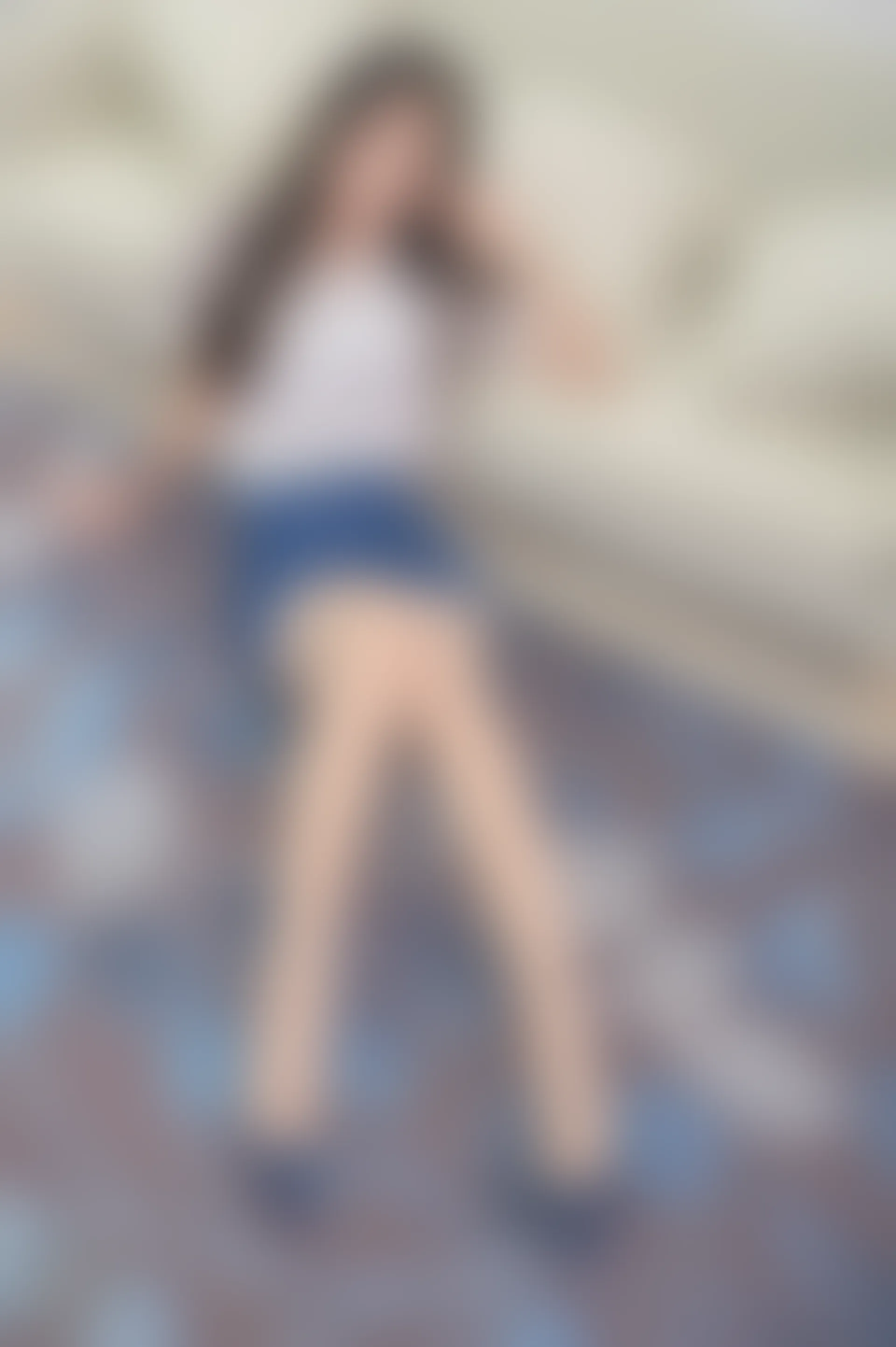 SSA丝社 超清写真 NO.192 小鹿 蓝色条纹裙穿搭示范[160P-2.72GB]