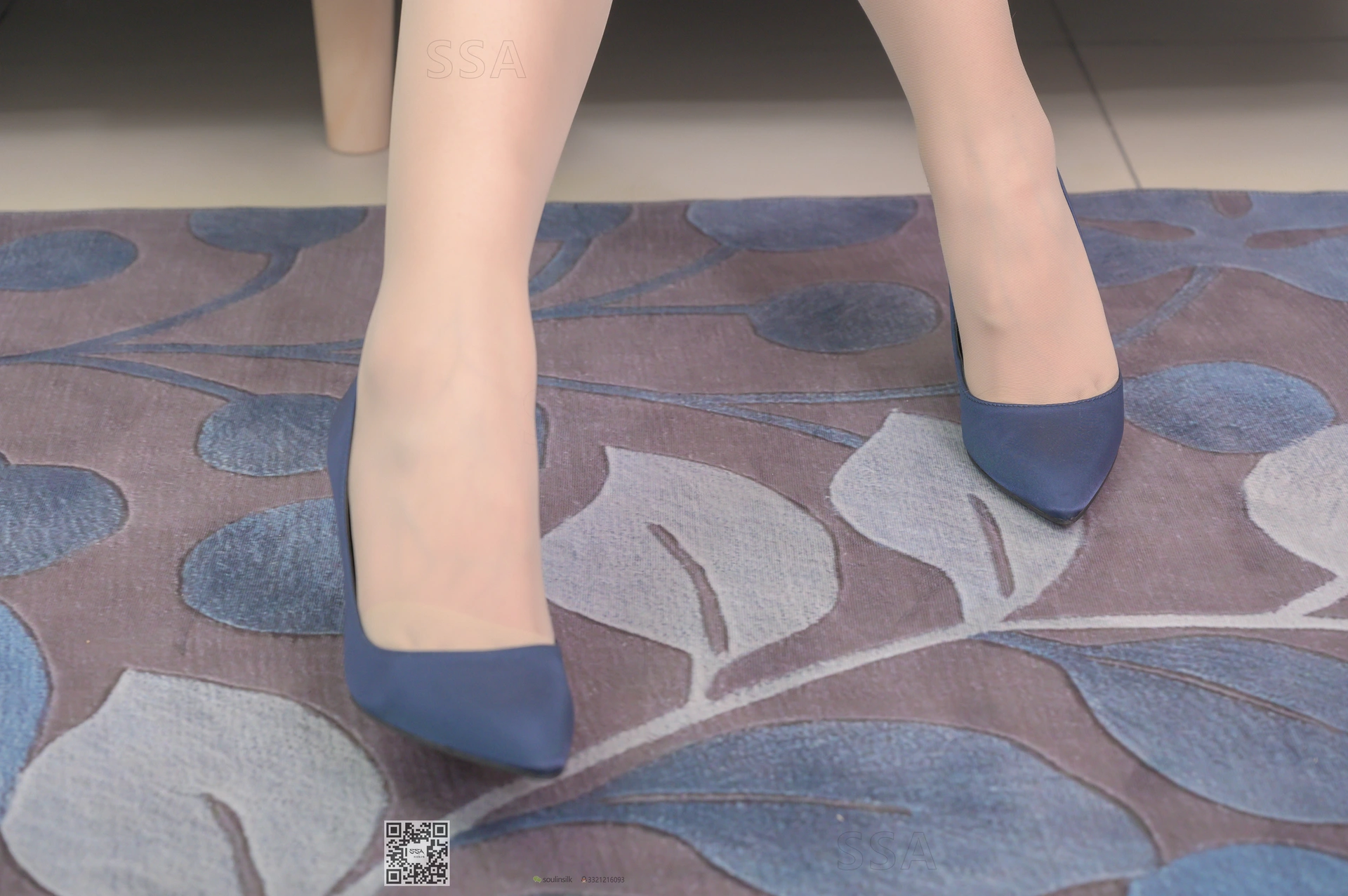 SSA丝社 超清写真 NO.192 小鹿 蓝色条纹裙穿搭示范[160P-2.72GB]