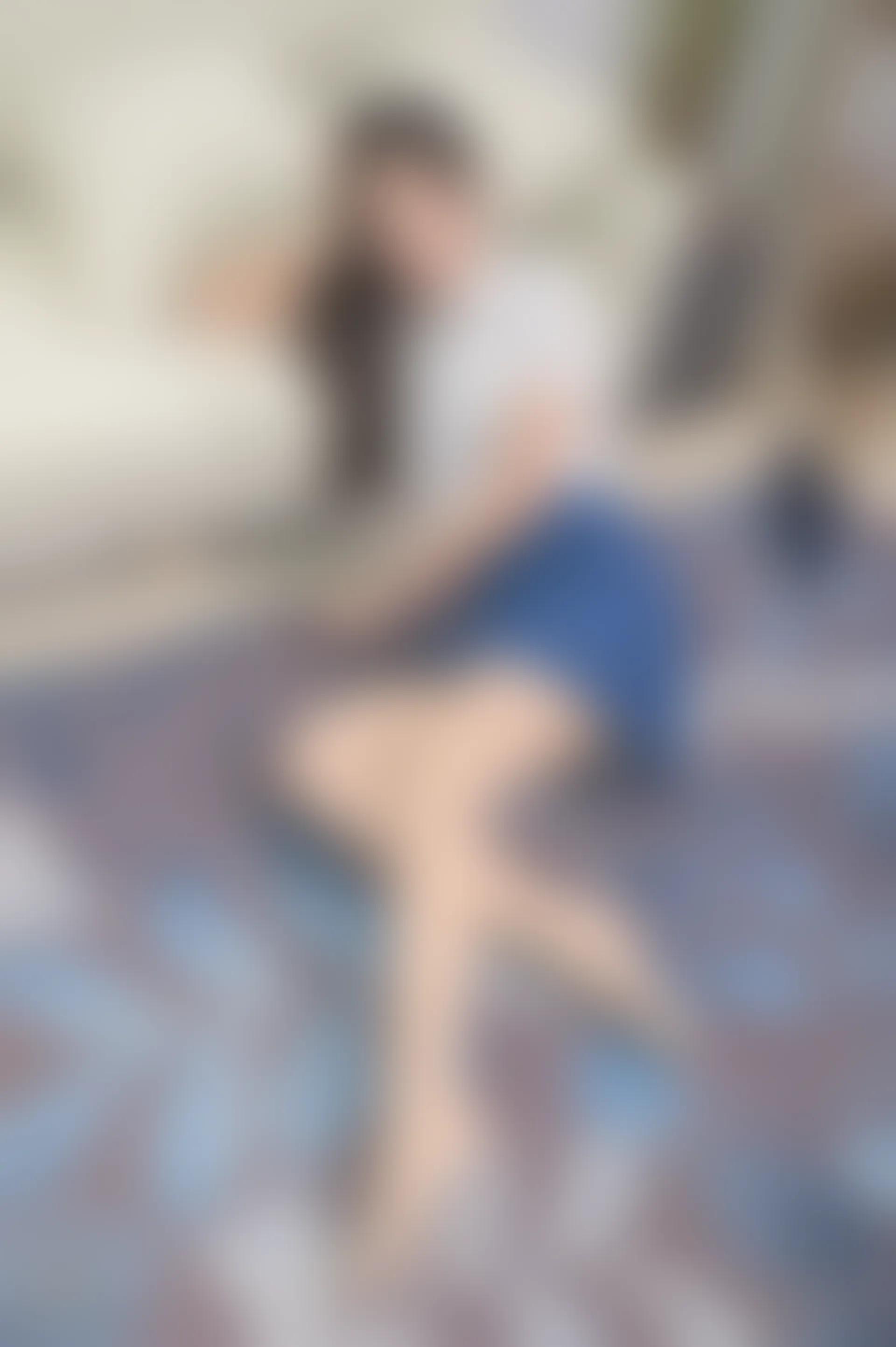 SSA丝社 超清写真 NO.192 小鹿 蓝色条纹裙穿搭示范[160P-2.72GB]