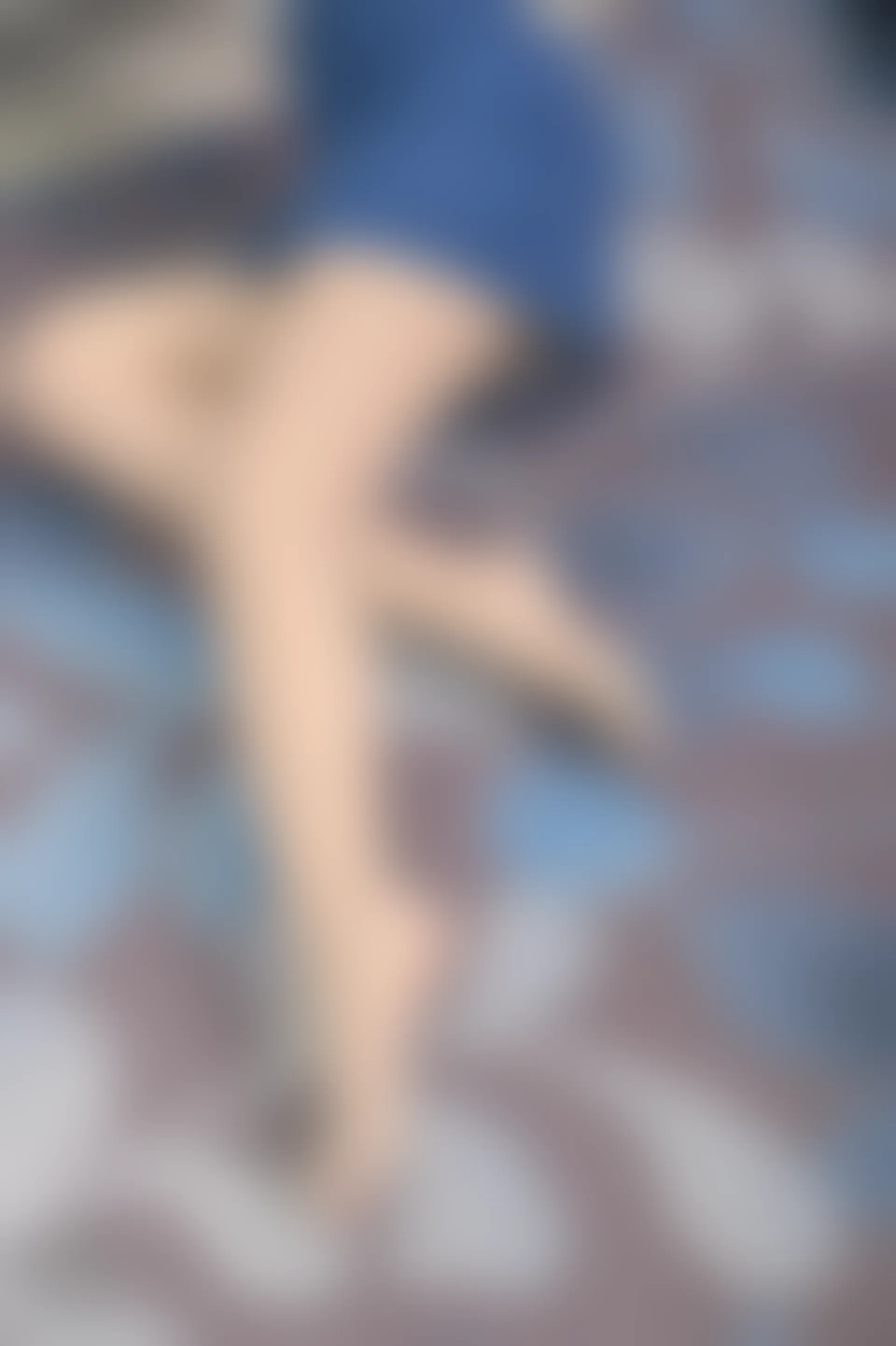 SSA丝社 超清写真 NO.192 小鹿 蓝色条纹裙穿搭示范[160P-2.72GB]