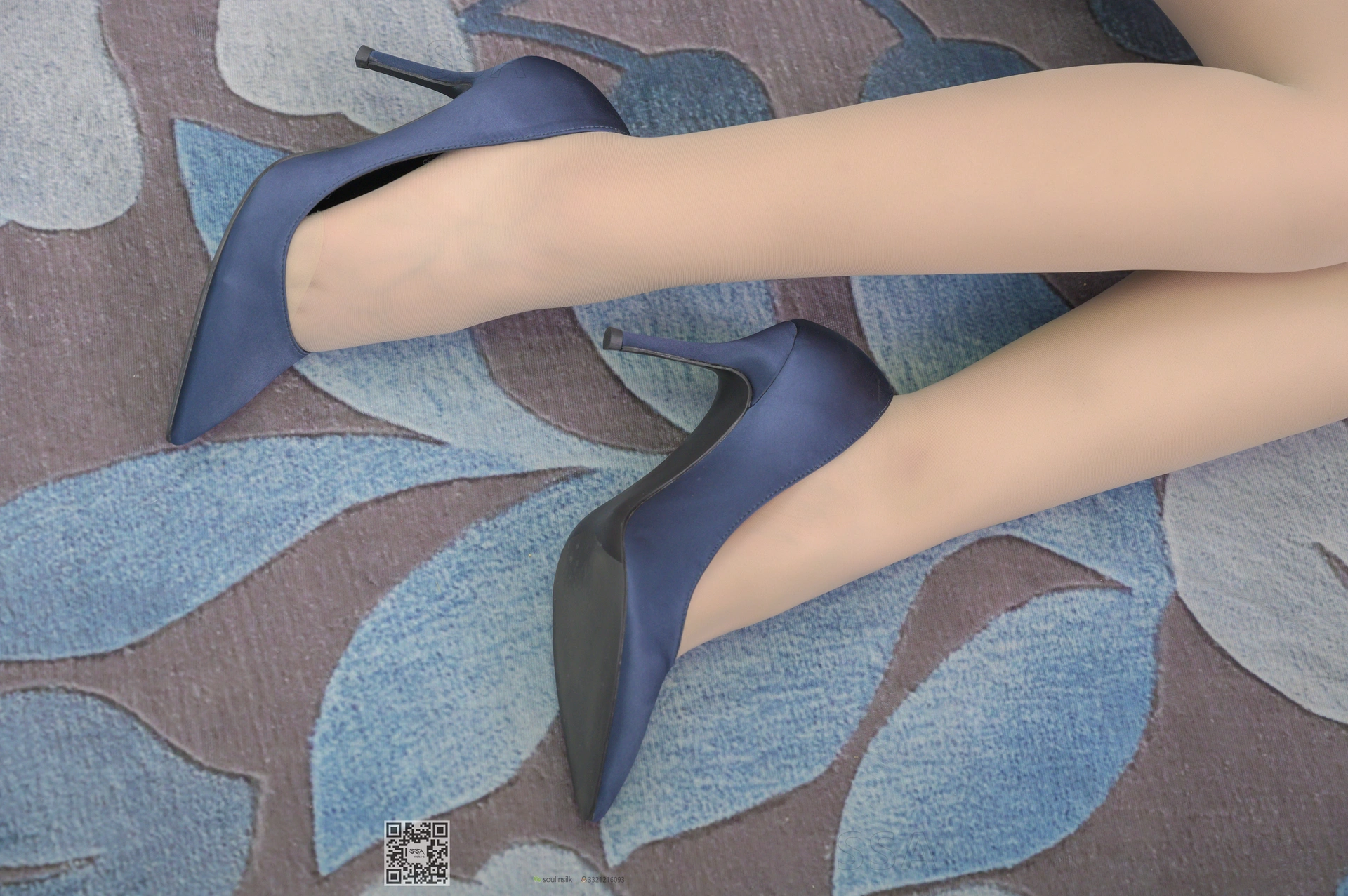 SSA丝社 超清写真 NO.192 小鹿 蓝色条纹裙穿搭示范[160P-2.72GB]