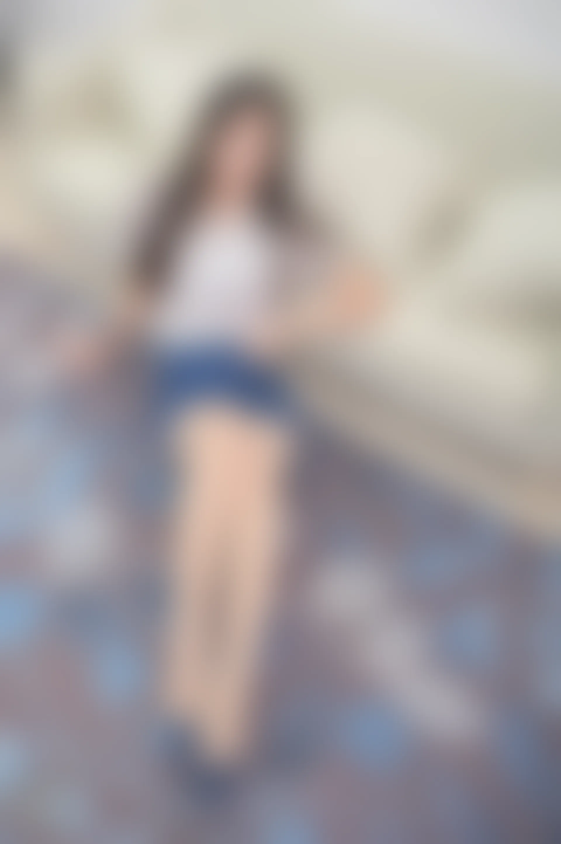 SSA丝社 超清写真 NO.192 小鹿 蓝色条纹裙穿搭示范[160P-2.72GB]