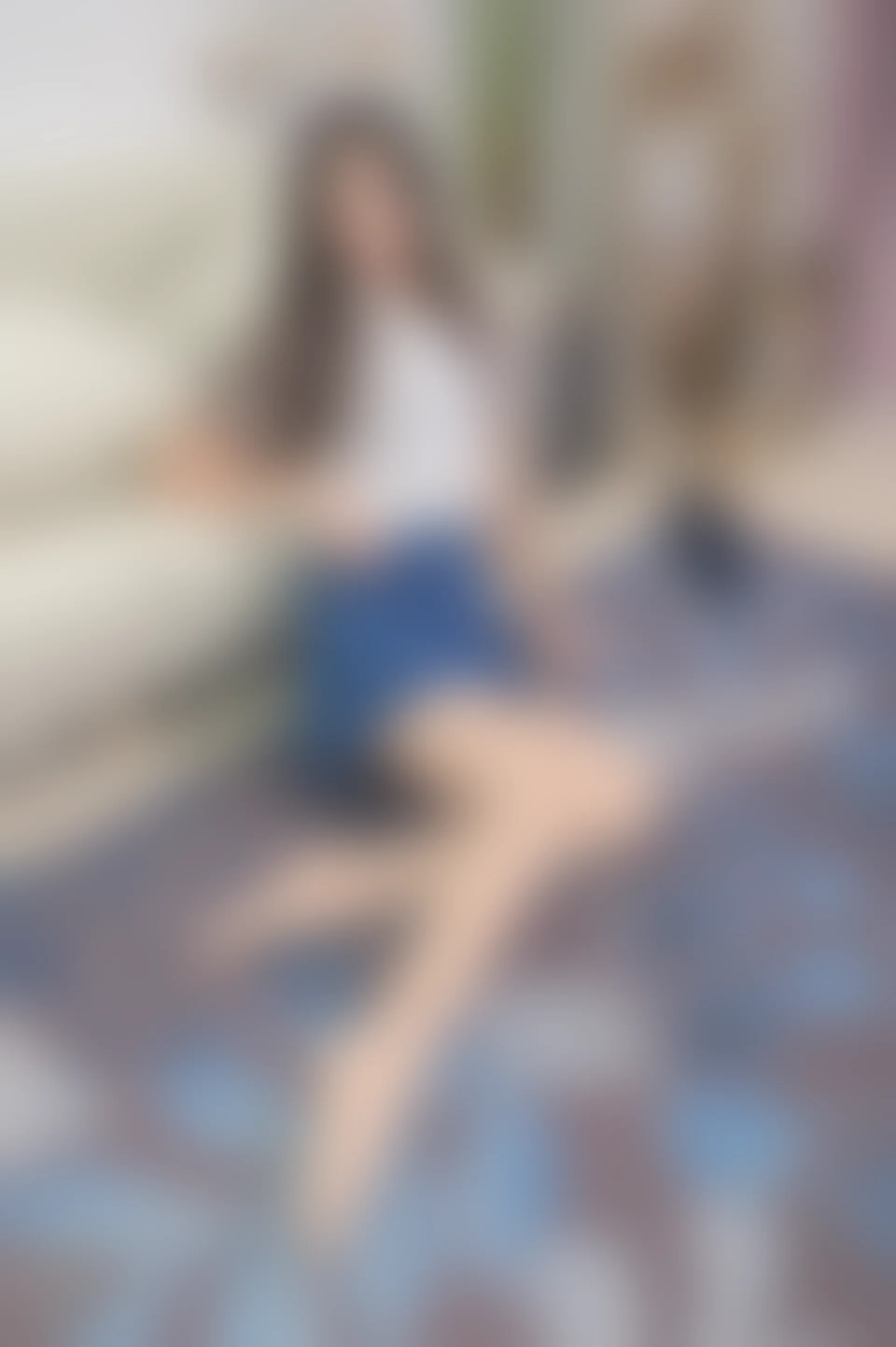 SSA丝社 超清写真 NO.192 小鹿 蓝色条纹裙穿搭示范[160P-2.72GB]