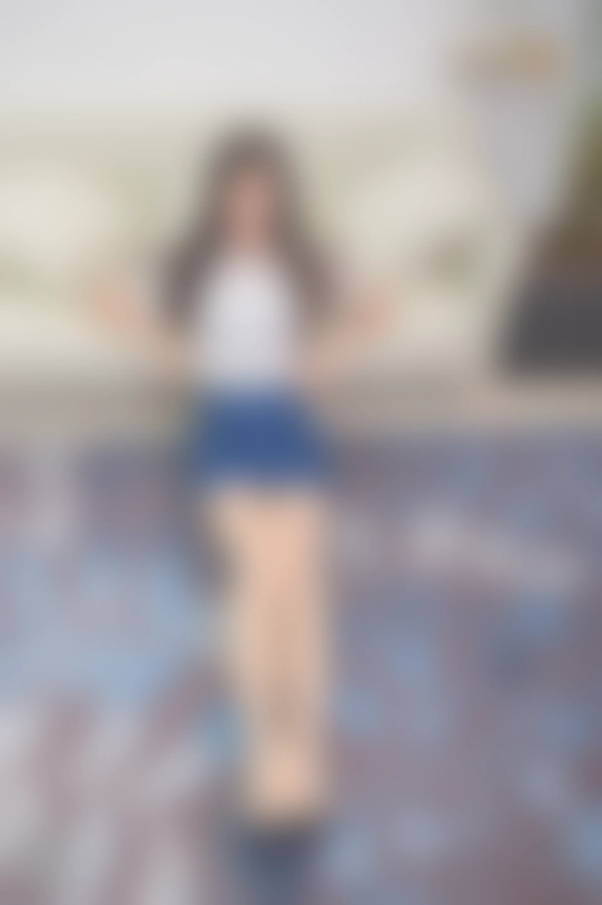 SSA丝社 超清写真 NO.192 小鹿 蓝色条纹裙穿搭示范[160P-2.72GB]