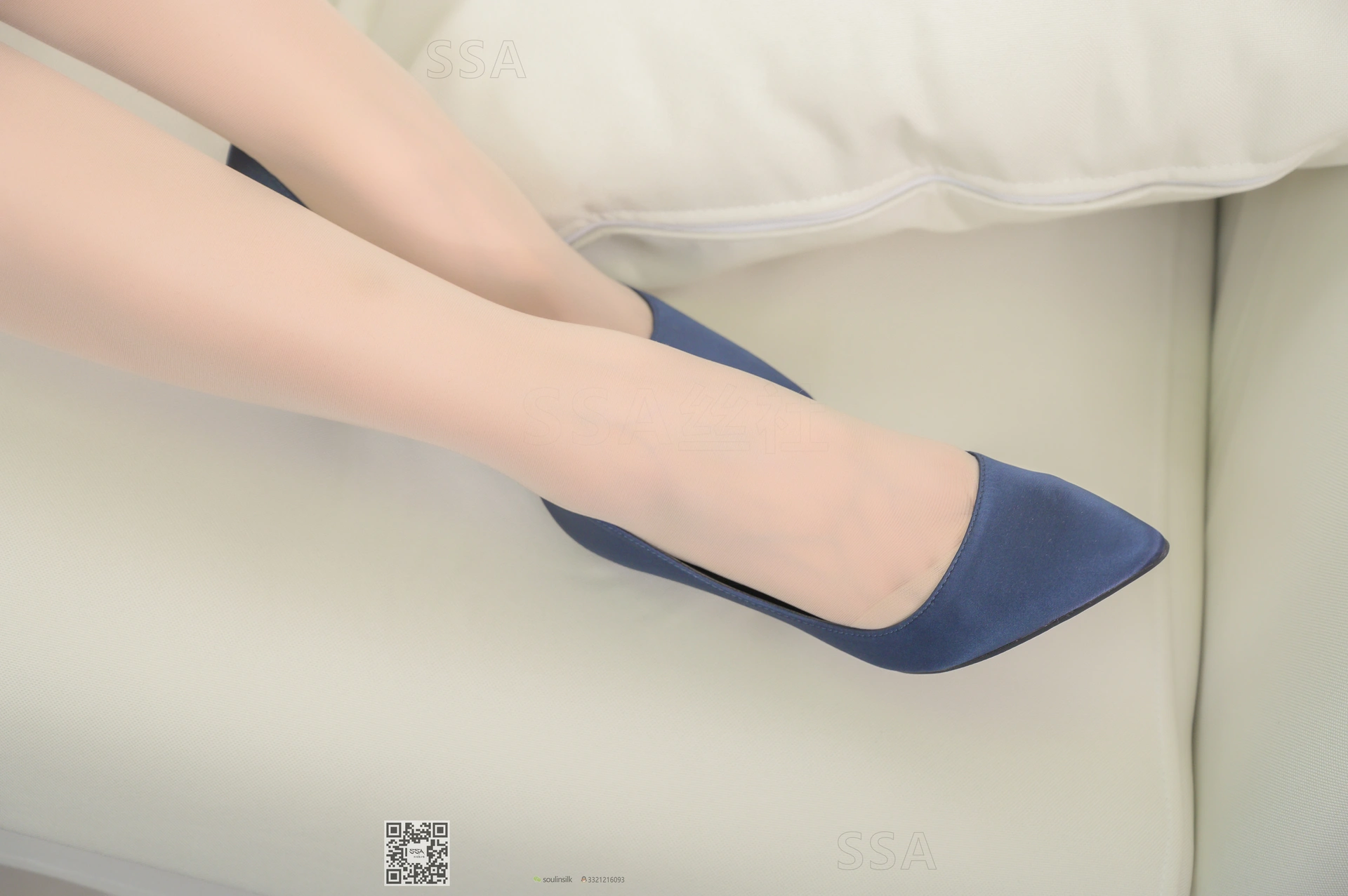 SSA丝社 超清写真 NO.192 小鹿 蓝色条纹裙穿搭示范[160P-2.72GB]