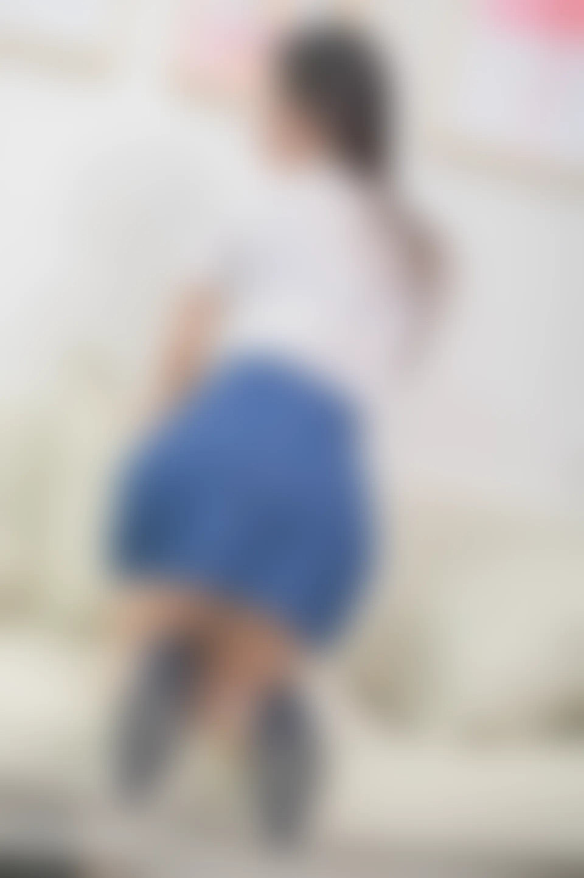 SSA丝社 超清写真 NO.192 小鹿 蓝色条纹裙穿搭示范[160P-2.72GB]