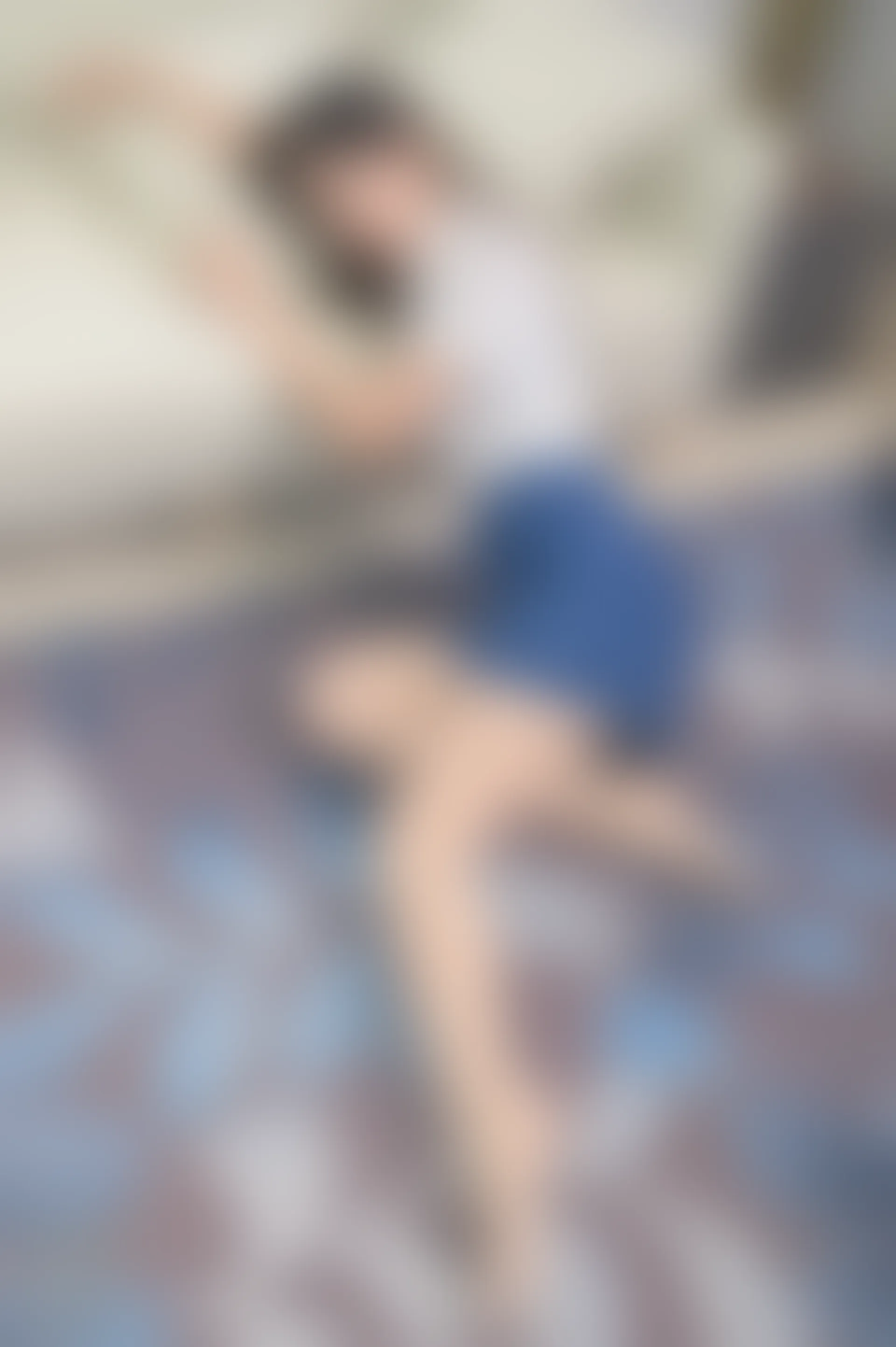 SSA丝社 超清写真 NO.192 小鹿 蓝色条纹裙穿搭示范[160P-2.72GB]