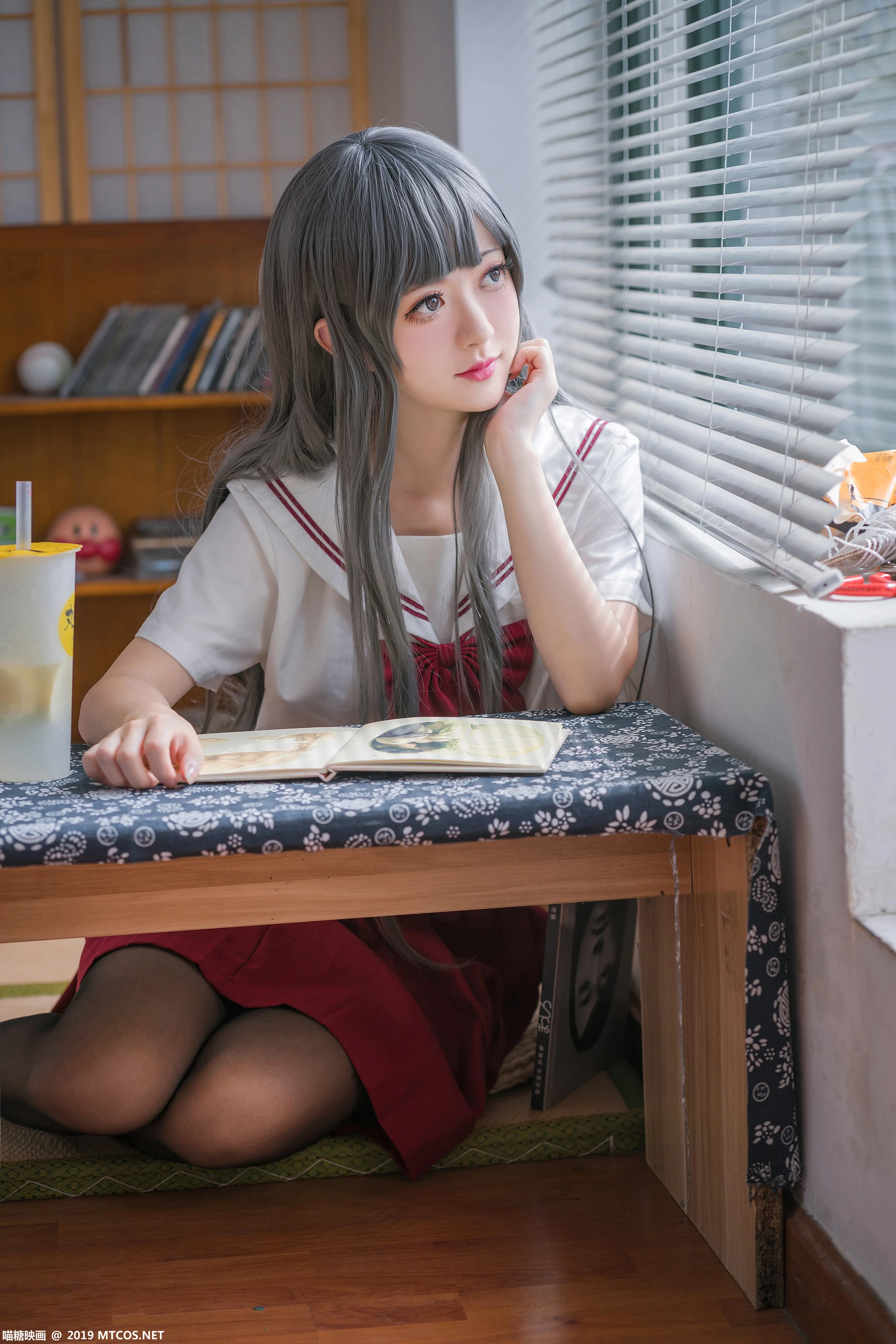 喵糖映画 VOL.017 [40P-900M]制服, 可爱, 喵糖映画, 美腿, 黑丝