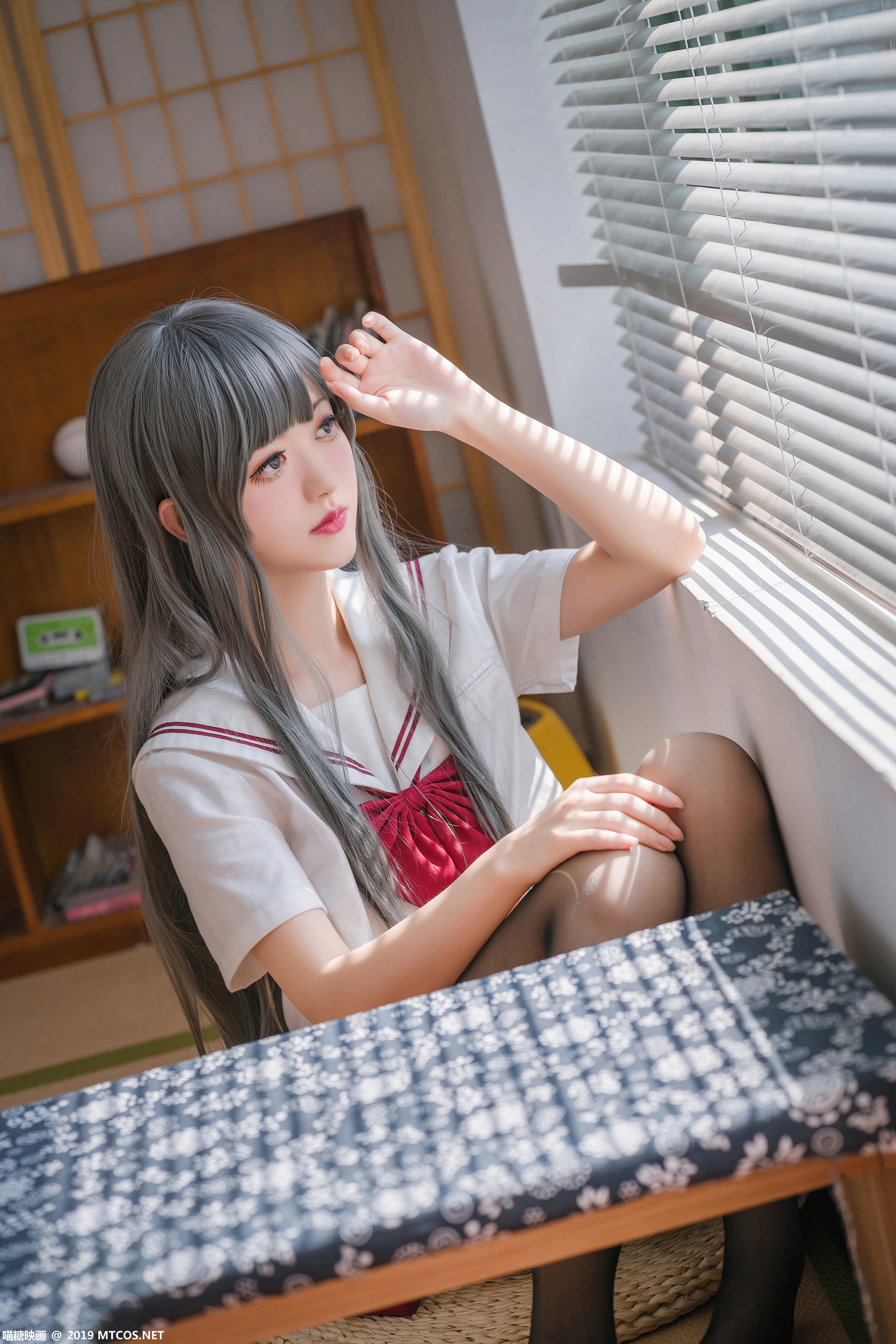 喵糖映画 VOL.017 [40P-900M]制服, 可爱, 喵糖映画, 美腿, 黑丝