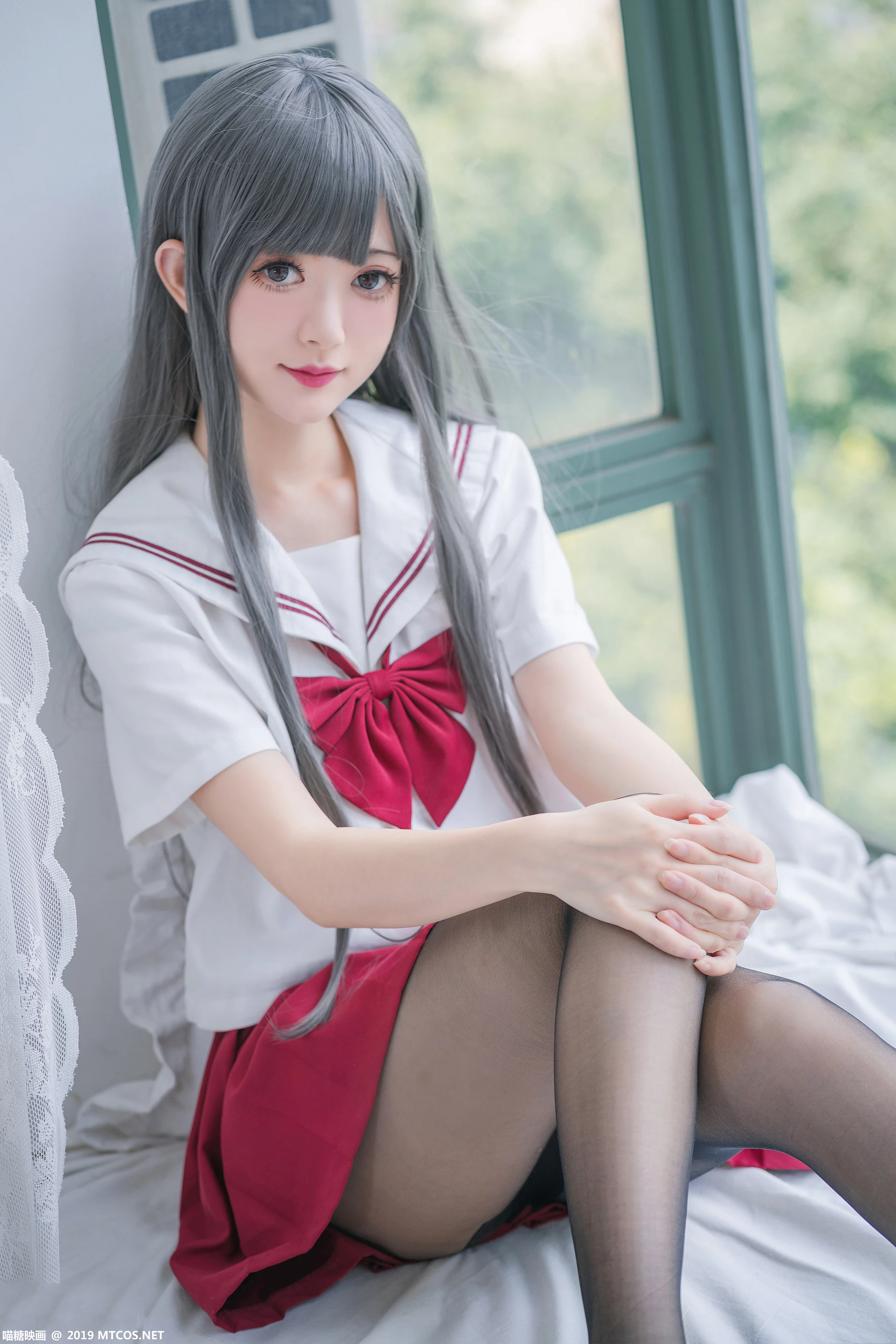 喵糖映画 VOL.017 [40P-900M]制服, 可爱, 喵糖映画, 美腿, 黑丝