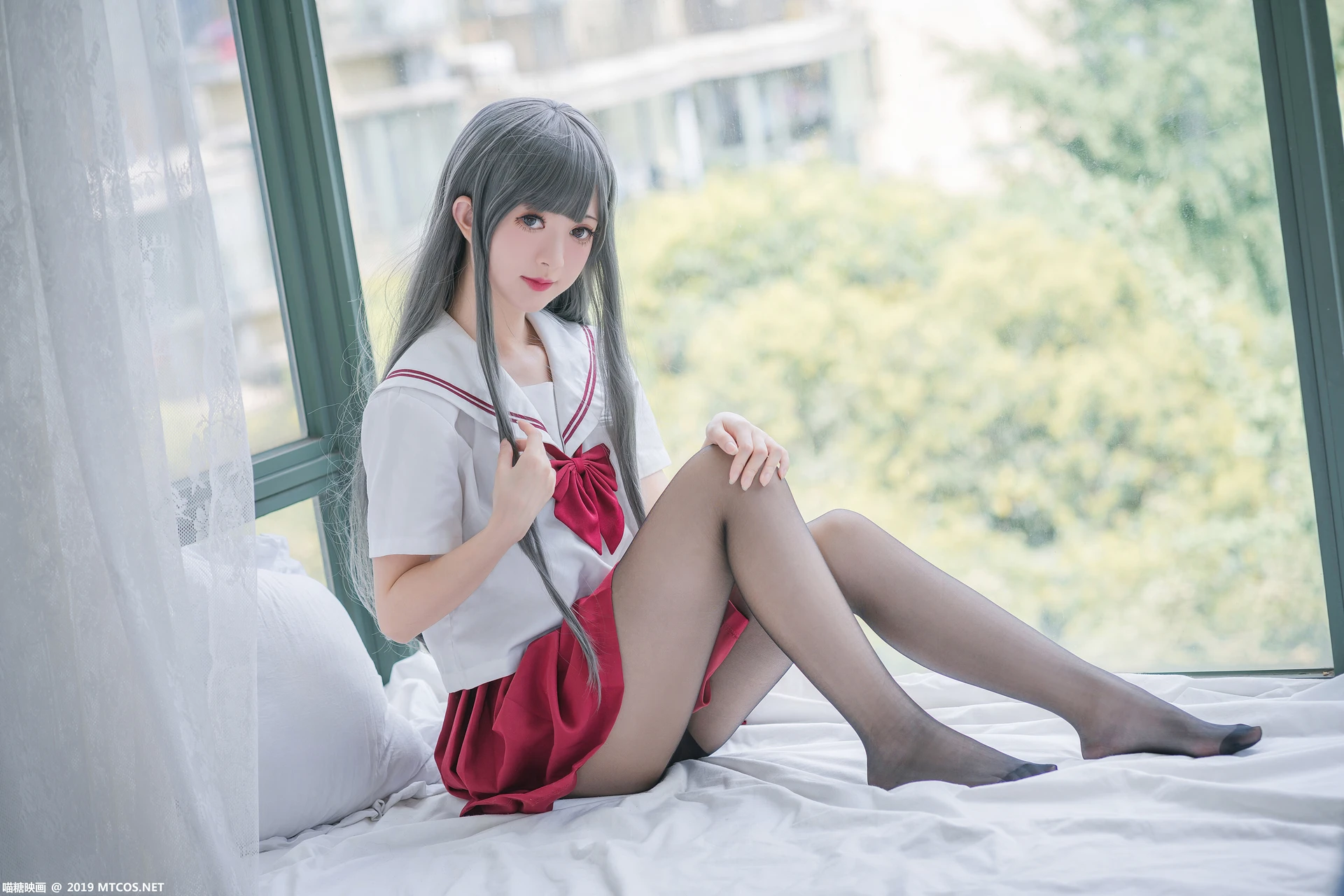 喵糖映画 VOL.017 [40P-900M]制服, 可爱, 喵糖映画, 美腿, 黑丝