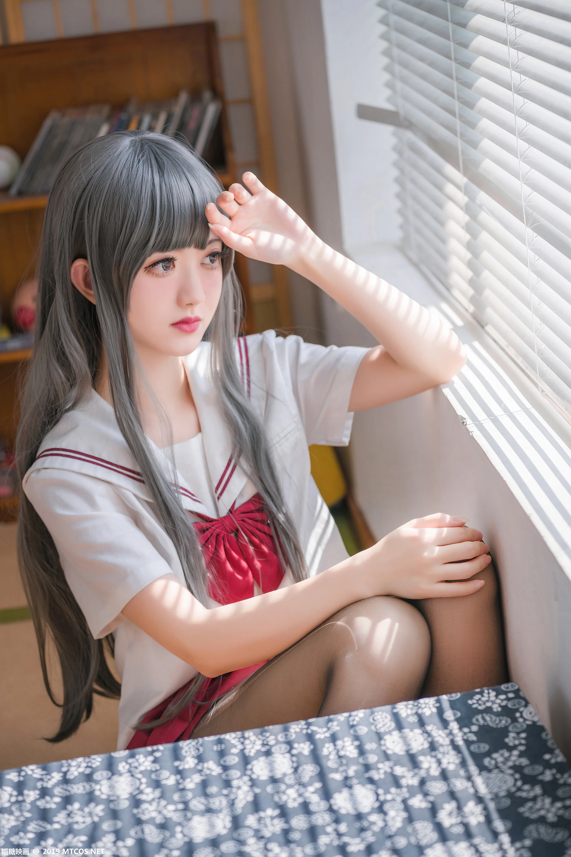 喵糖映画 VOL.017 [40P-900M]制服, 可爱, 喵糖映画, 美腿, 黑丝