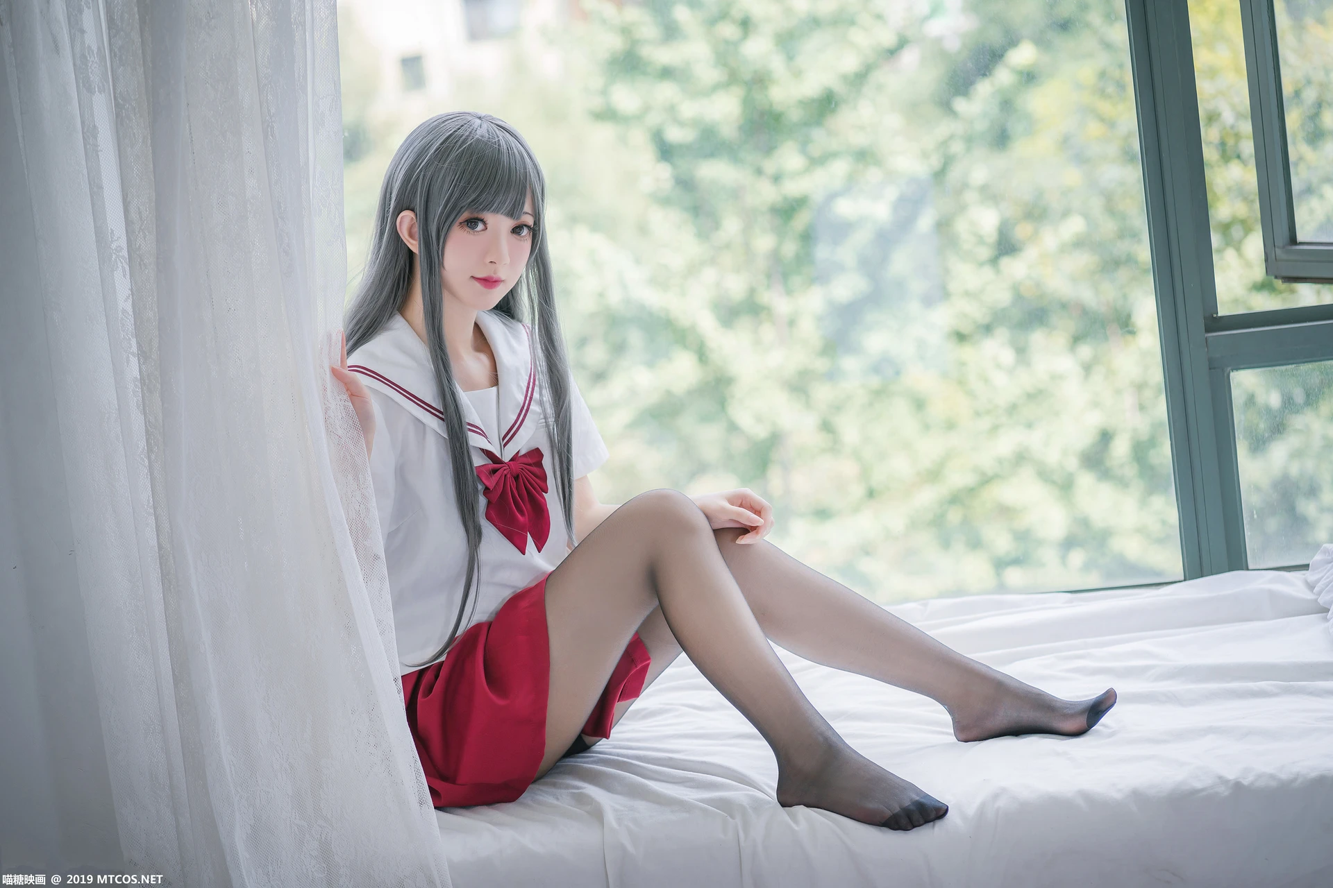 喵糖映画 VOL.017 [40P-900M]制服, 可爱, 喵糖映画, 美腿, 黑丝