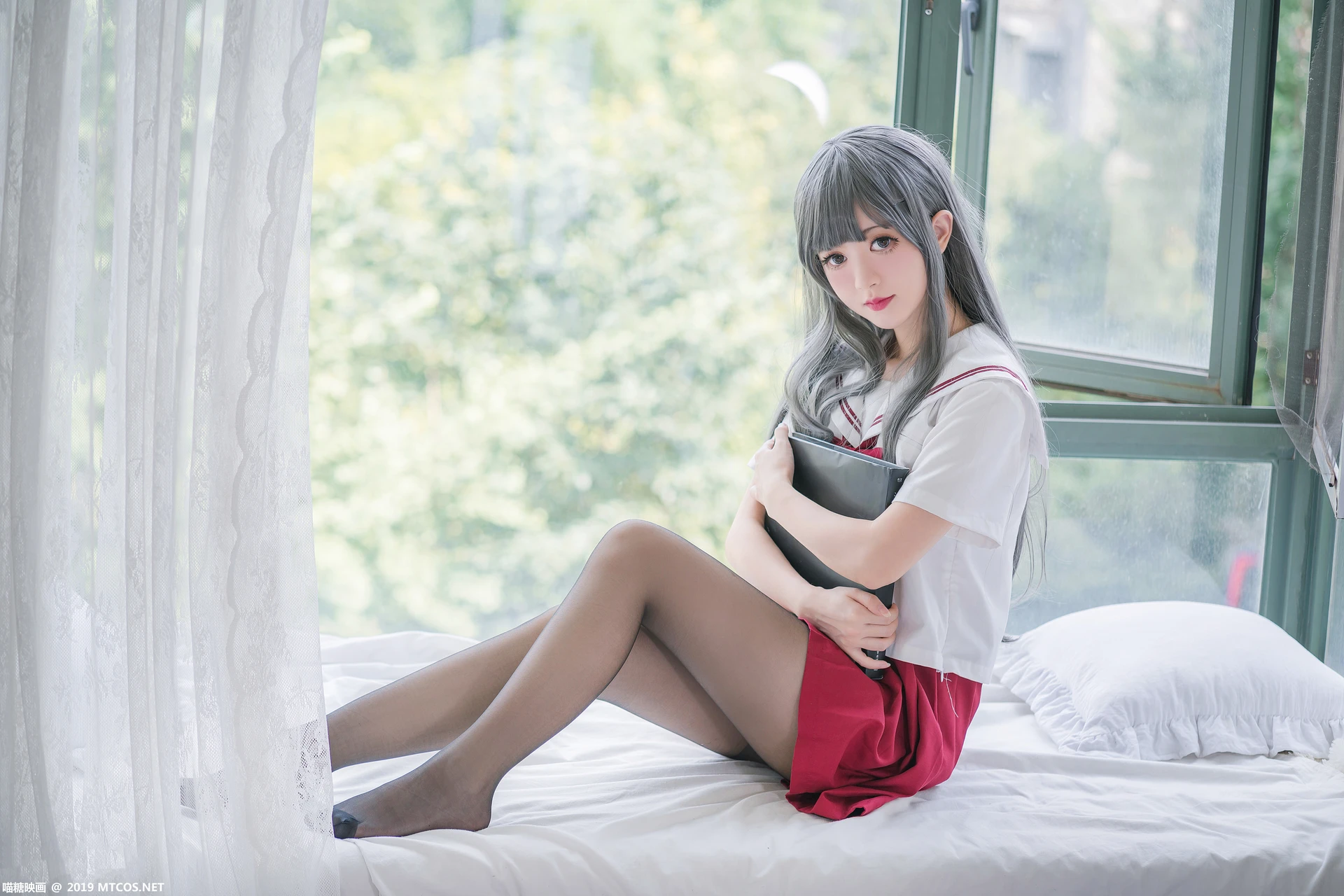 喵糖映画 VOL.017 [40P-900M]制服, 可爱, 喵糖映画, 美腿, 黑丝