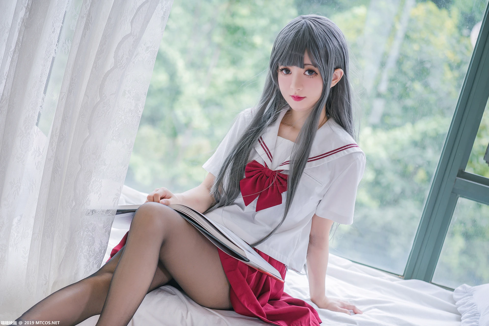 喵糖映画 VOL.017 [40P-900M]制服, 可爱, 喵糖映画, 美腿, 黑丝