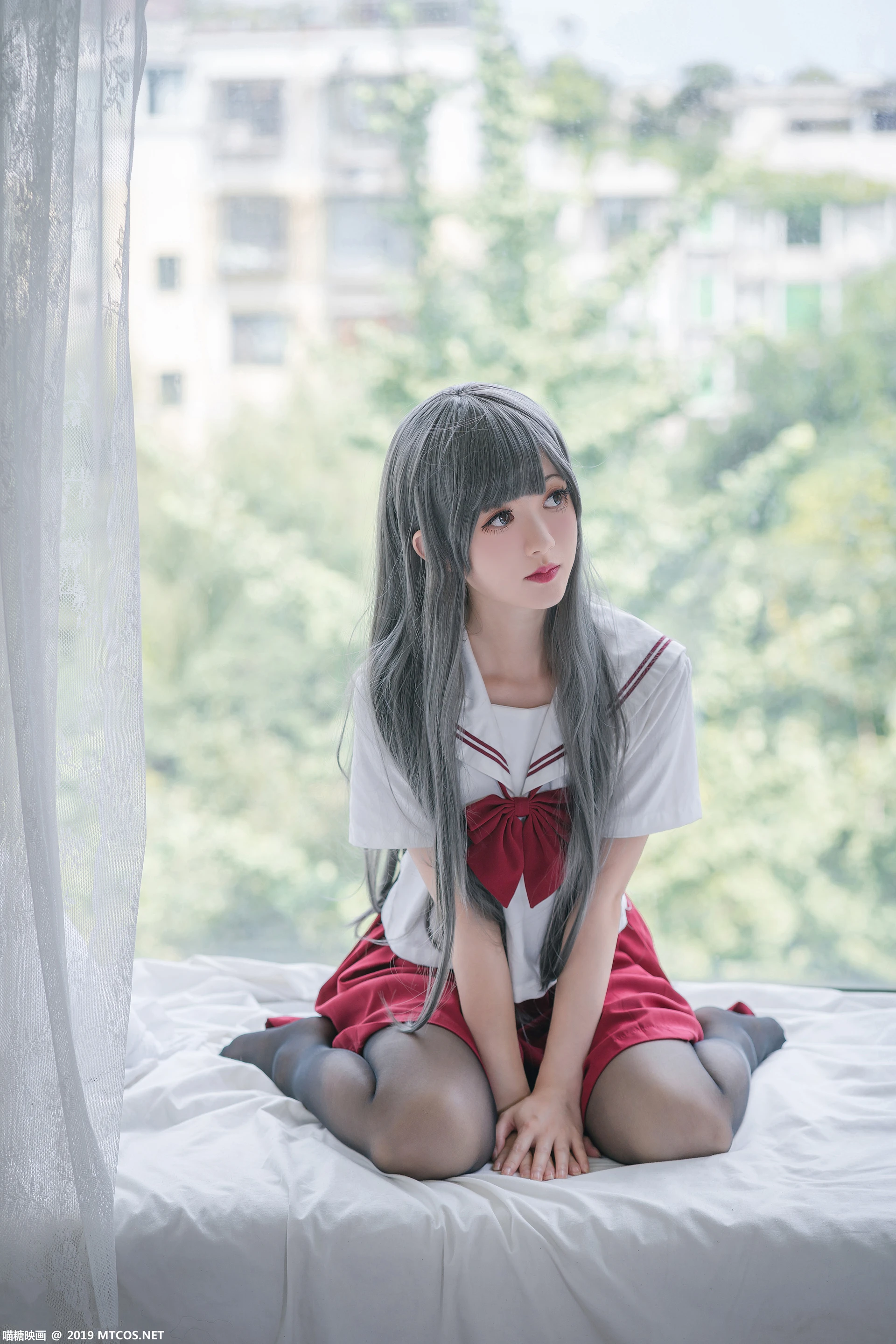 喵糖映画 VOL.017 [40P-900M]制服, 可爱, 喵糖映画, 美腿, 黑丝