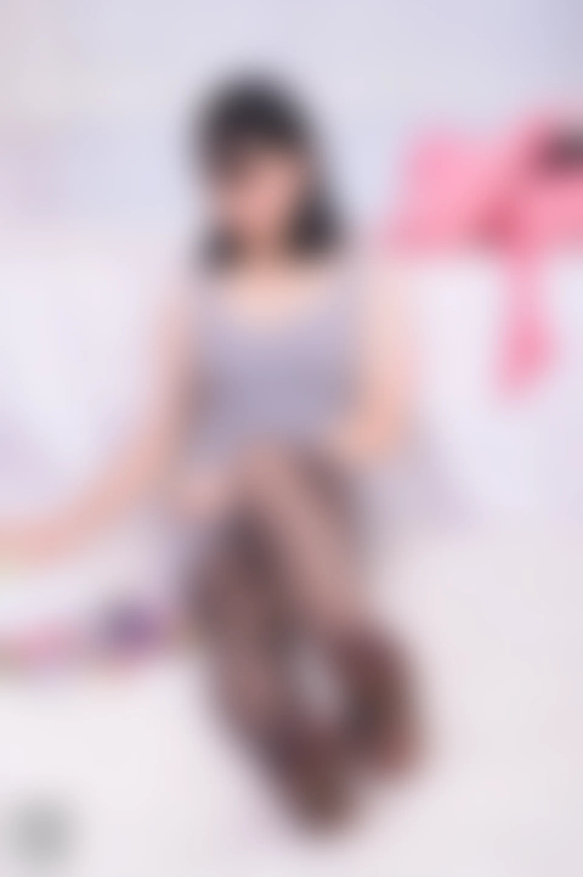 SSA丝社 超清写真 NO.171 CC 灰色连衣裙黑丝穿搭示范[141P／1.46GB]