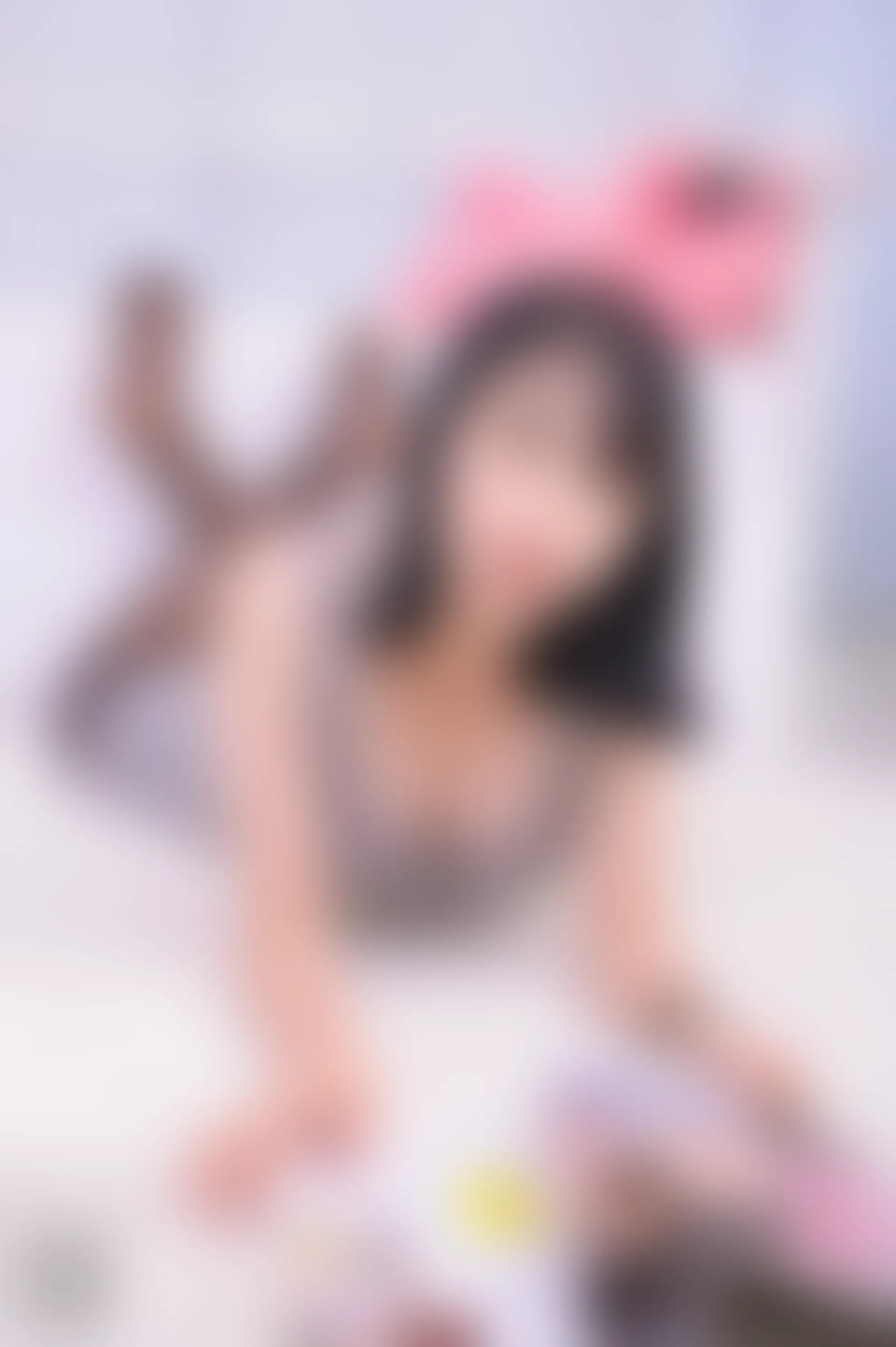 SSA丝社 超清写真 NO.171 CC 灰色连衣裙黑丝穿搭示范[141P／1.46GB]