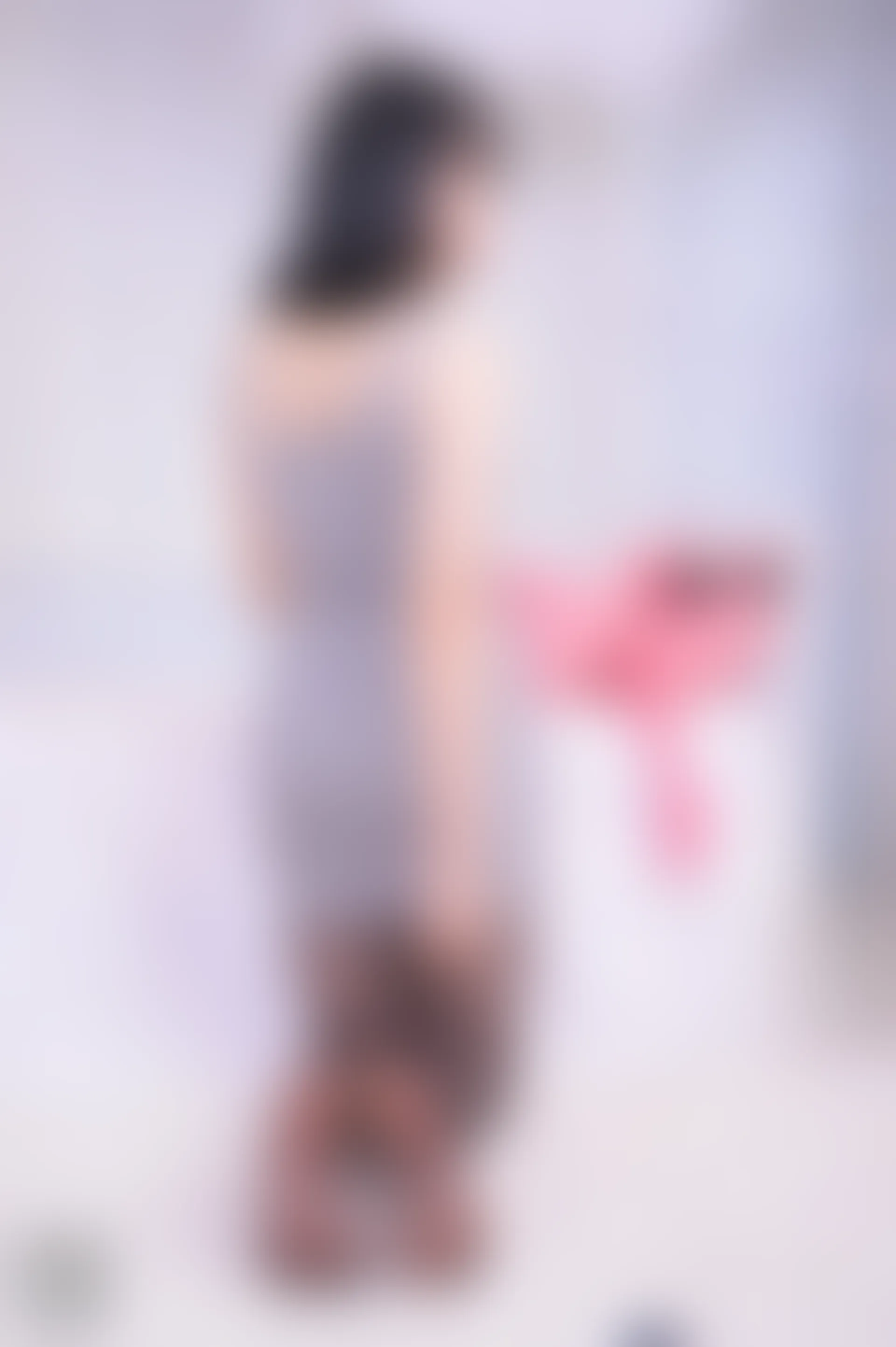 SSA丝社 超清写真 NO.171 CC 灰色连衣裙黑丝穿搭示范[141P／1.46GB]