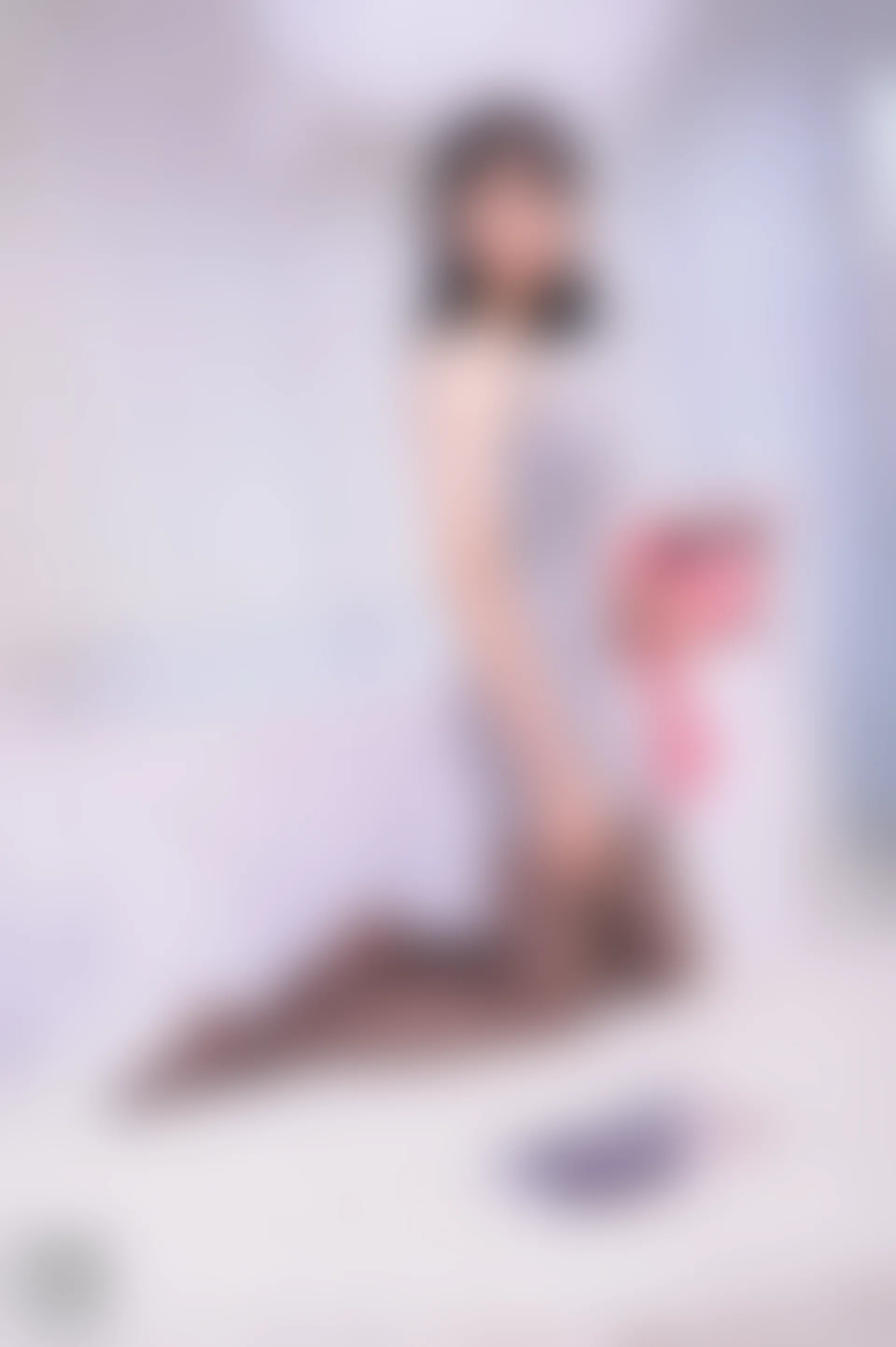 SSA丝社 超清写真 NO.171 CC 灰色连衣裙黑丝穿搭示范[141P／1.46GB]