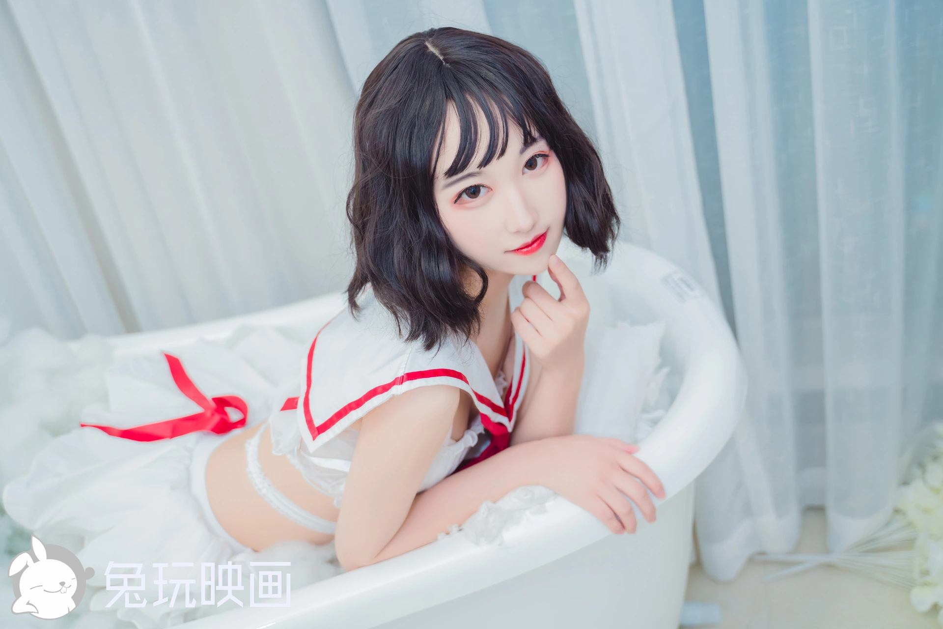 C33.002 红白水手裙 [40P-590MB]