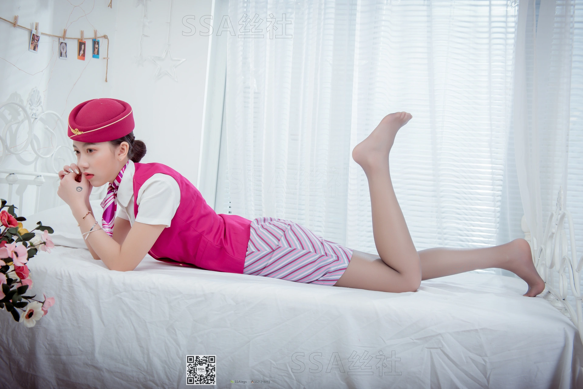SSA丝社 超清写真 NO.090 大大 腿模大大的空姐制服秀[148P-1.36GB]