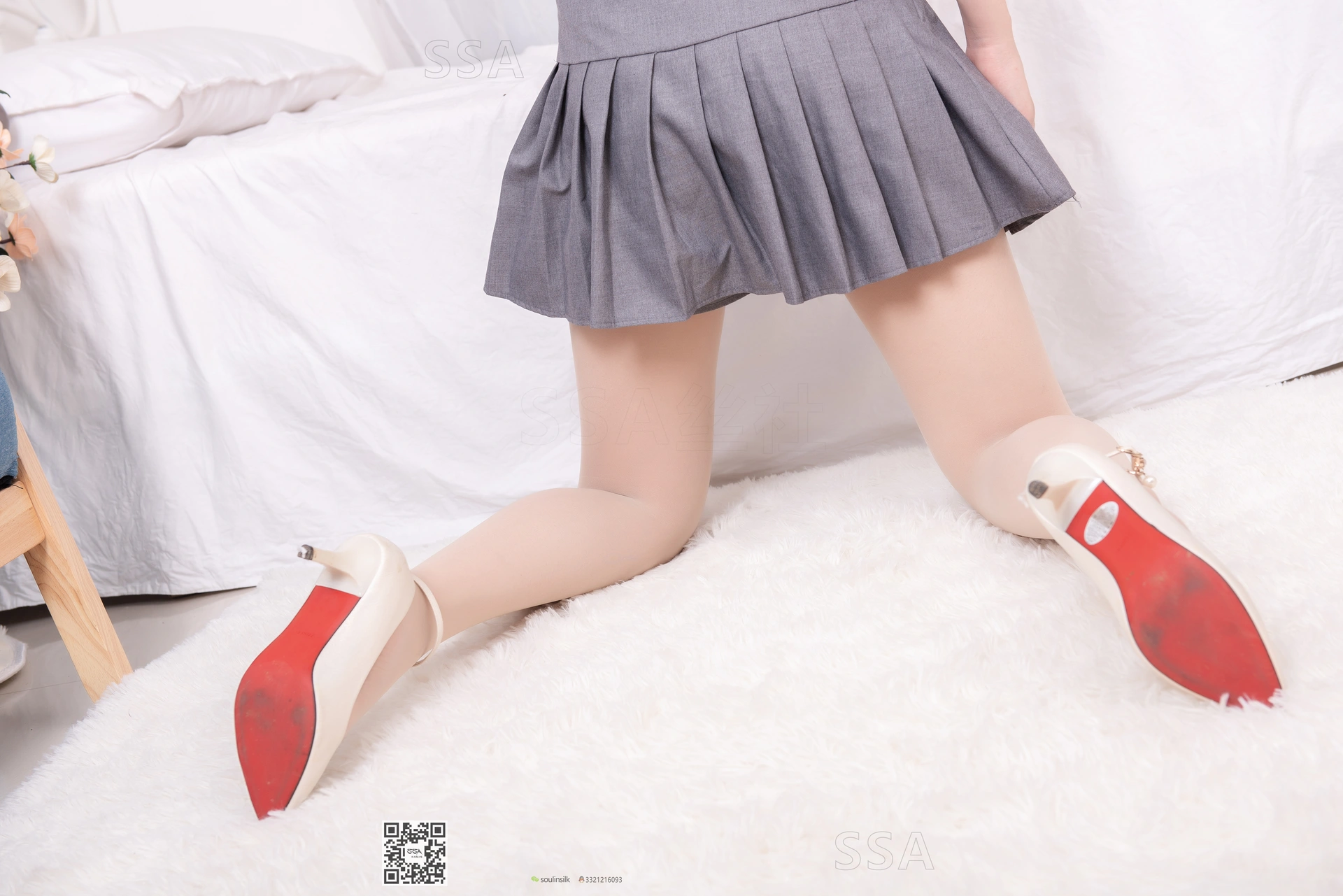 SSA丝社 超清写真 NO.166 瑶瑶休闲居家肉丝裸足 [185P-1.73GB]