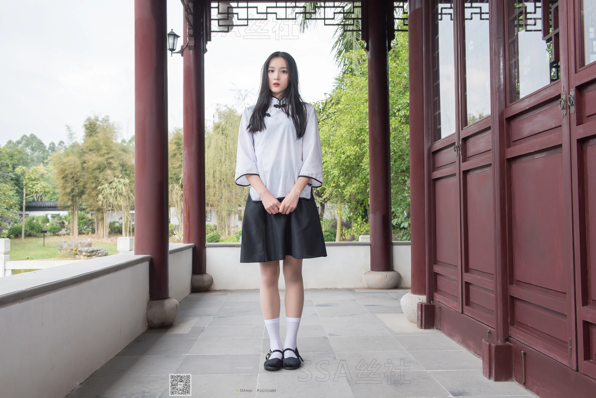 SSA丝社 超清写真 NO.068 君君 民国学妹肉丝白袜[120P-1.85GB]