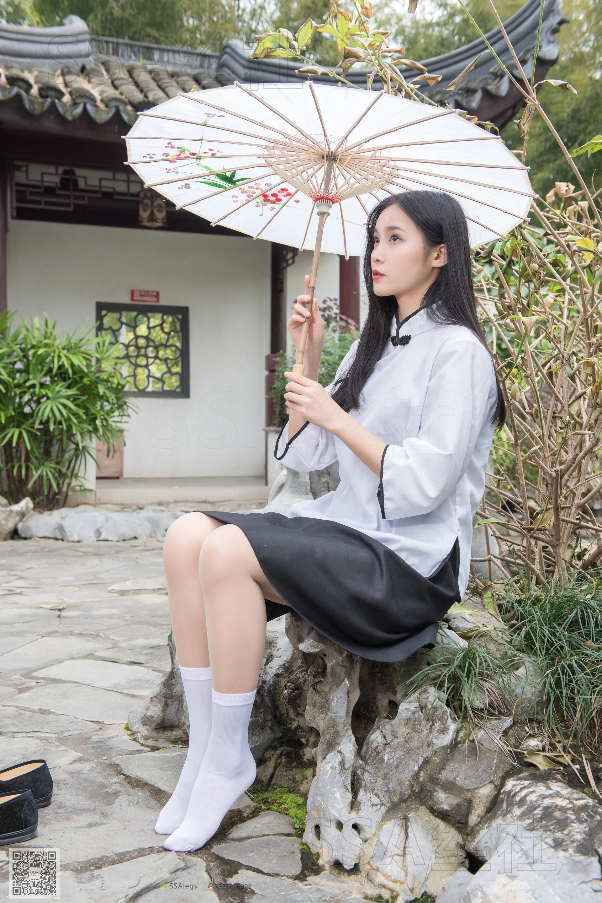SSA丝社 超清写真 NO.068 君君 民国学妹肉丝白袜[120P-1.85GB]