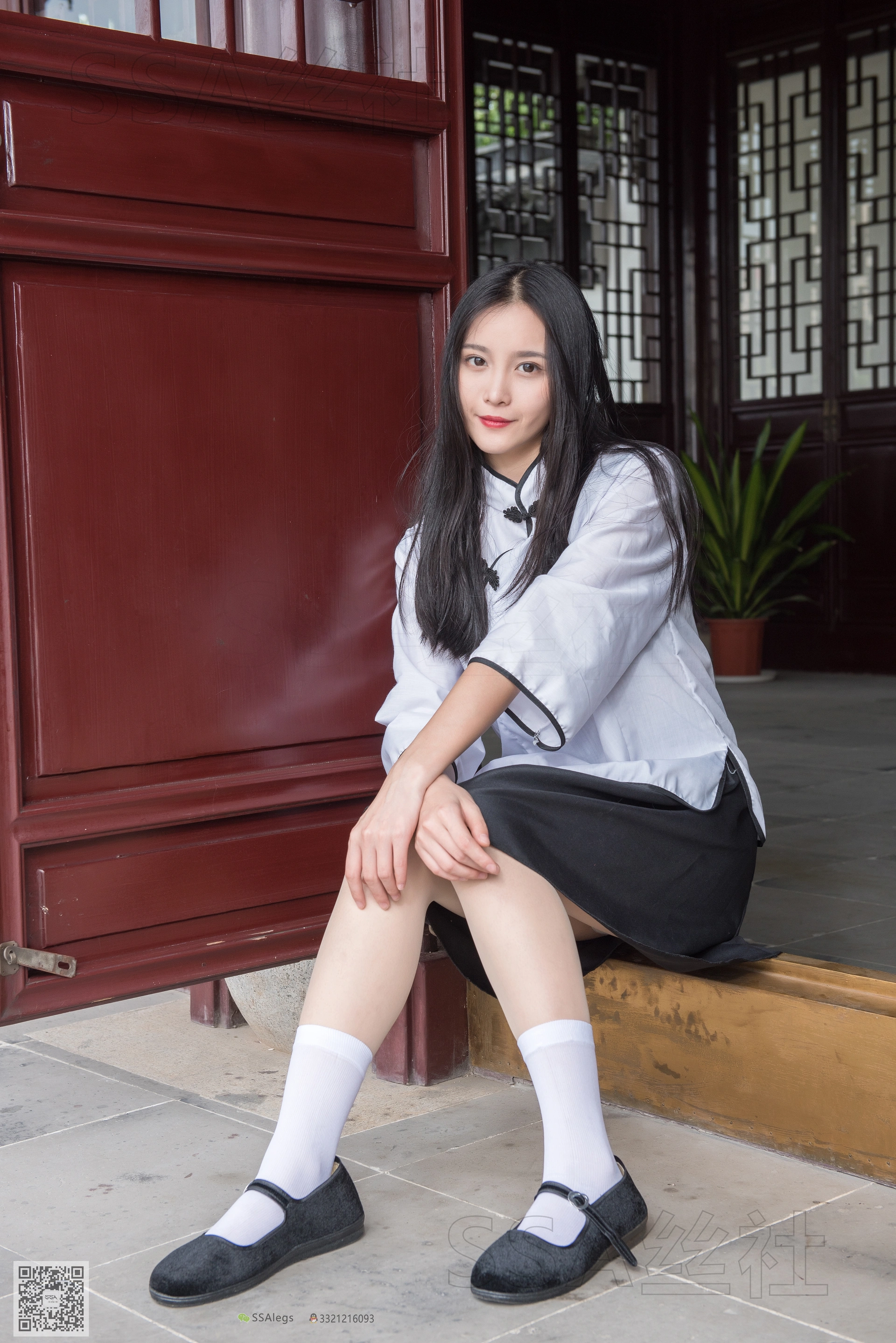 SSA丝社 超清写真 NO.068 君君 民国学妹肉丝白袜[120P-1.85GB]