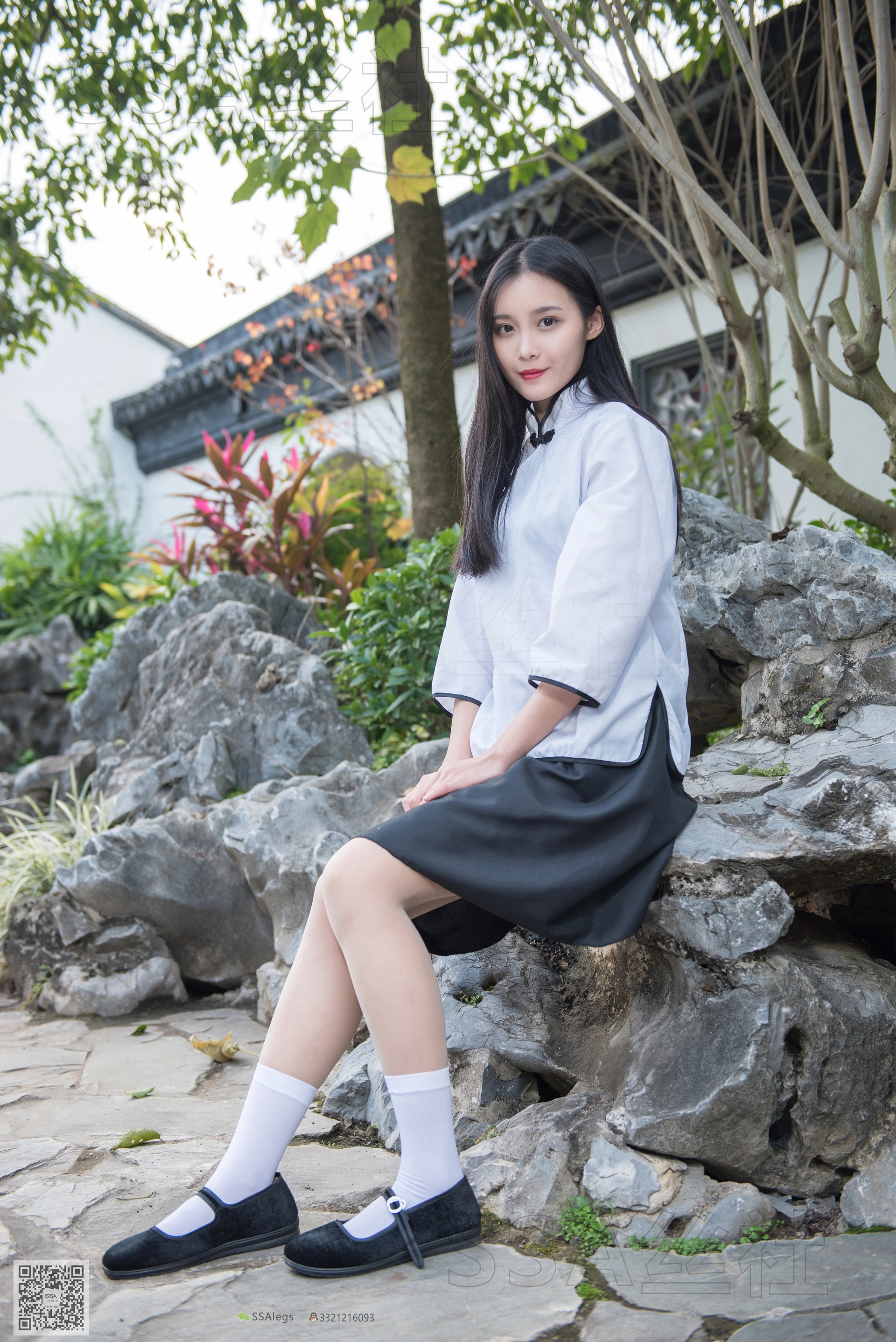 SSA丝社 超清写真 NO.068 君君 民国学妹肉丝白袜[120P-1.85GB]