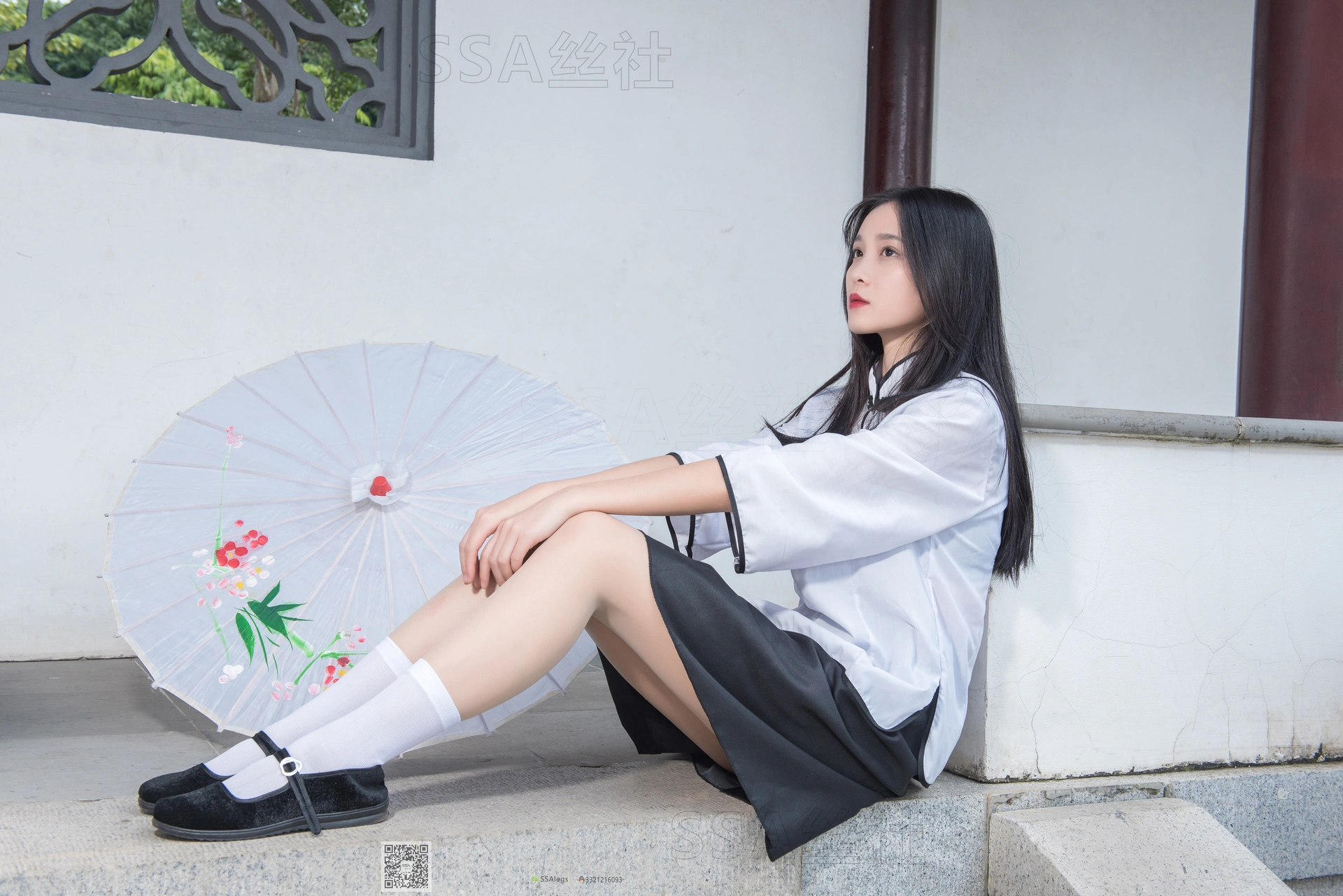 SSA丝社 超清写真 NO.068 君君 民国学妹肉丝白袜[120P-1.85GB]