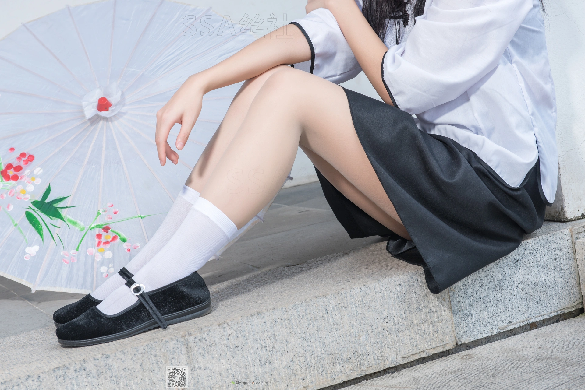 SSA丝社 超清写真 NO.068 君君 民国学妹肉丝白袜[120P-1.85GB]
