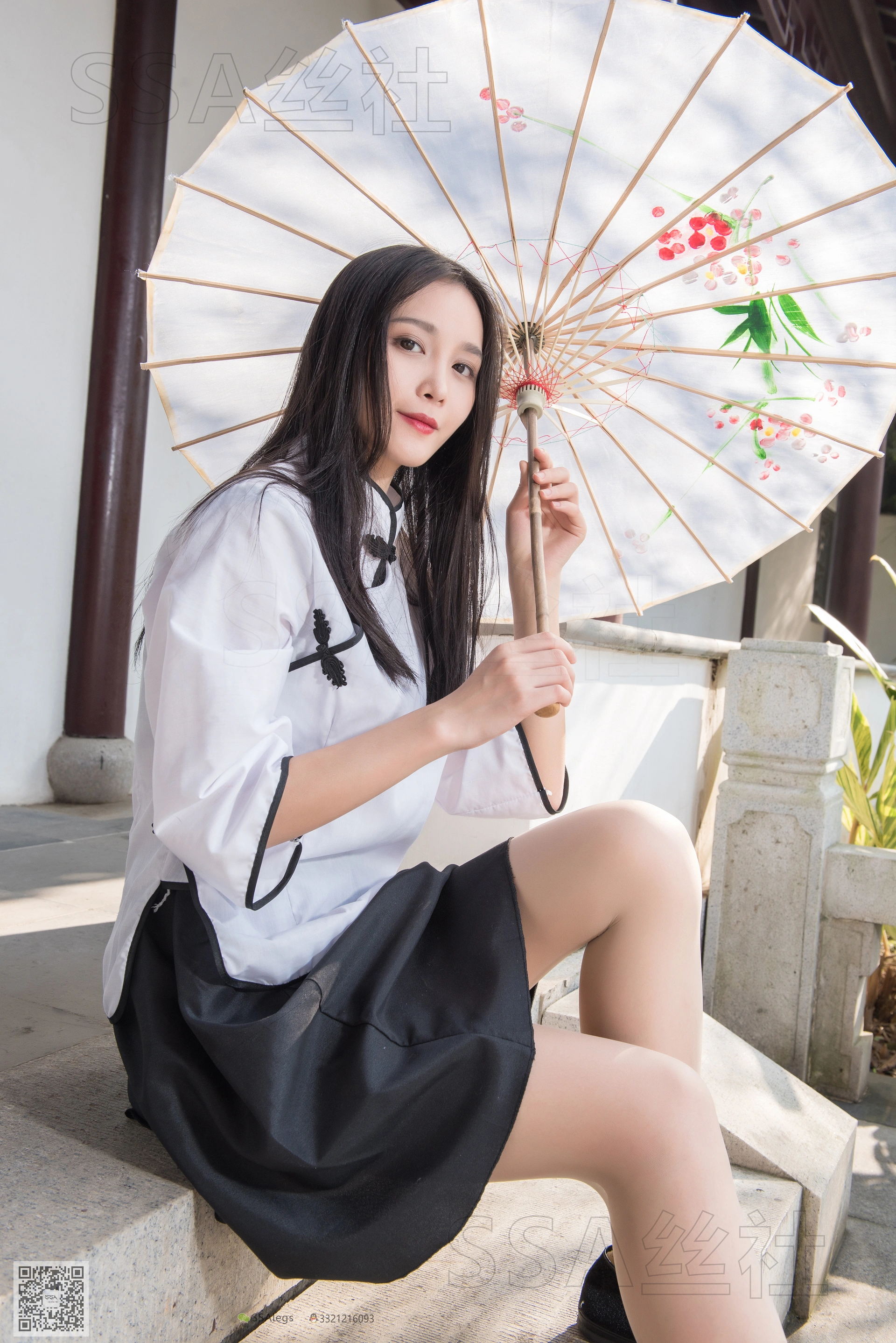 SSA丝社 超清写真 NO.068 君君 民国学妹肉丝白袜[120P-1.85GB]