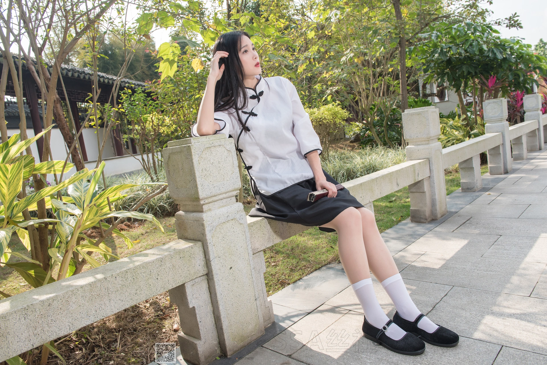 SSA丝社 超清写真 NO.068 君君 民国学妹肉丝白袜[120P-1.85GB]