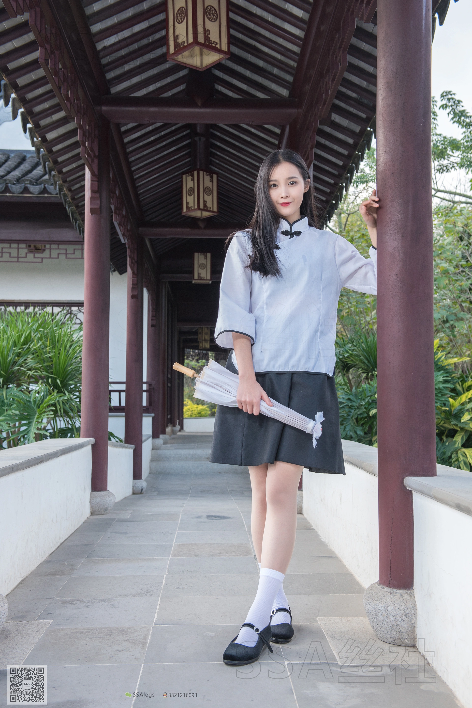SSA丝社 超清写真 NO.068 君君 民国学妹肉丝白袜[120P-1.85GB]