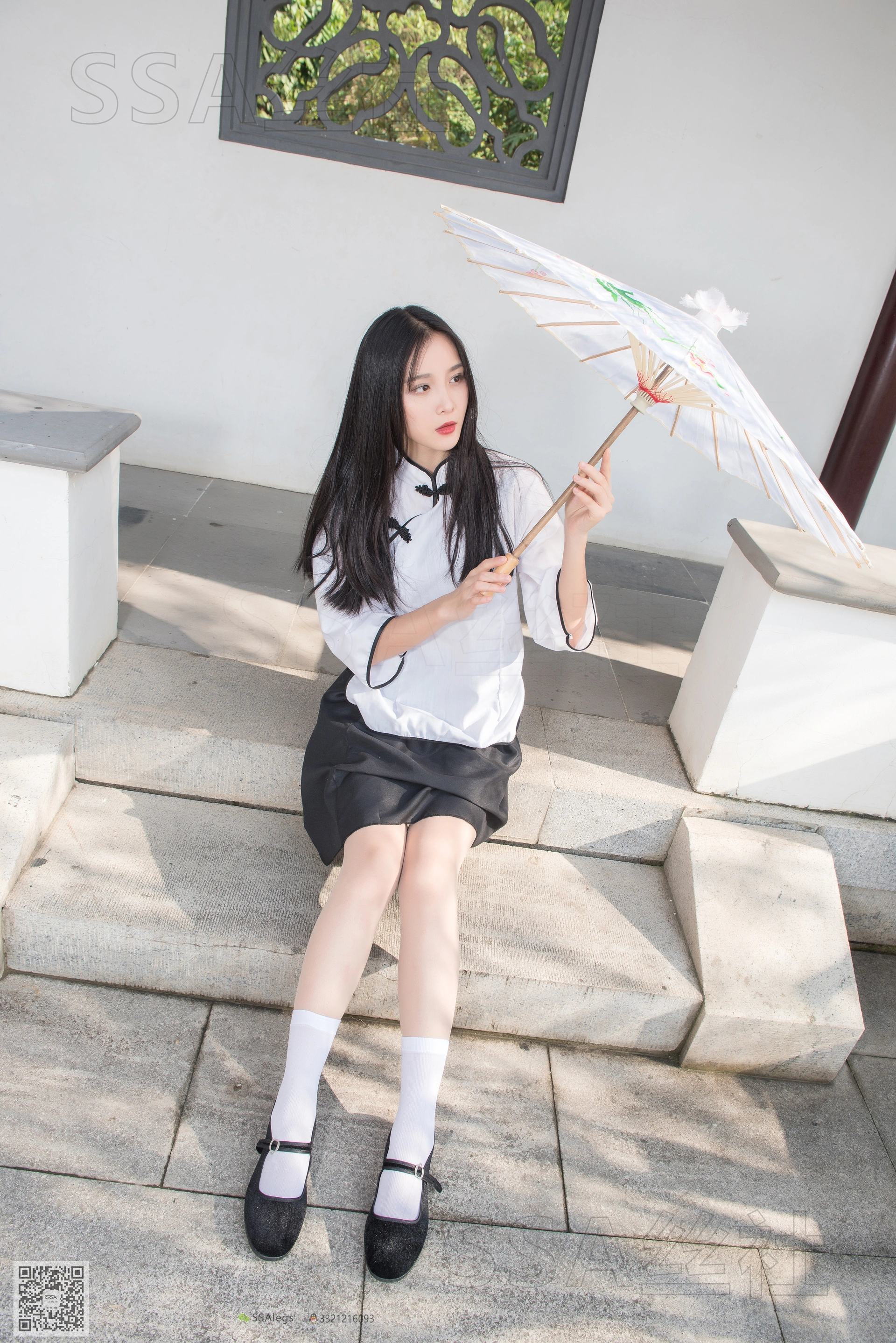 SSA丝社 超清写真 NO.068 君君 民国学妹肉丝白袜[120P-1.85GB]