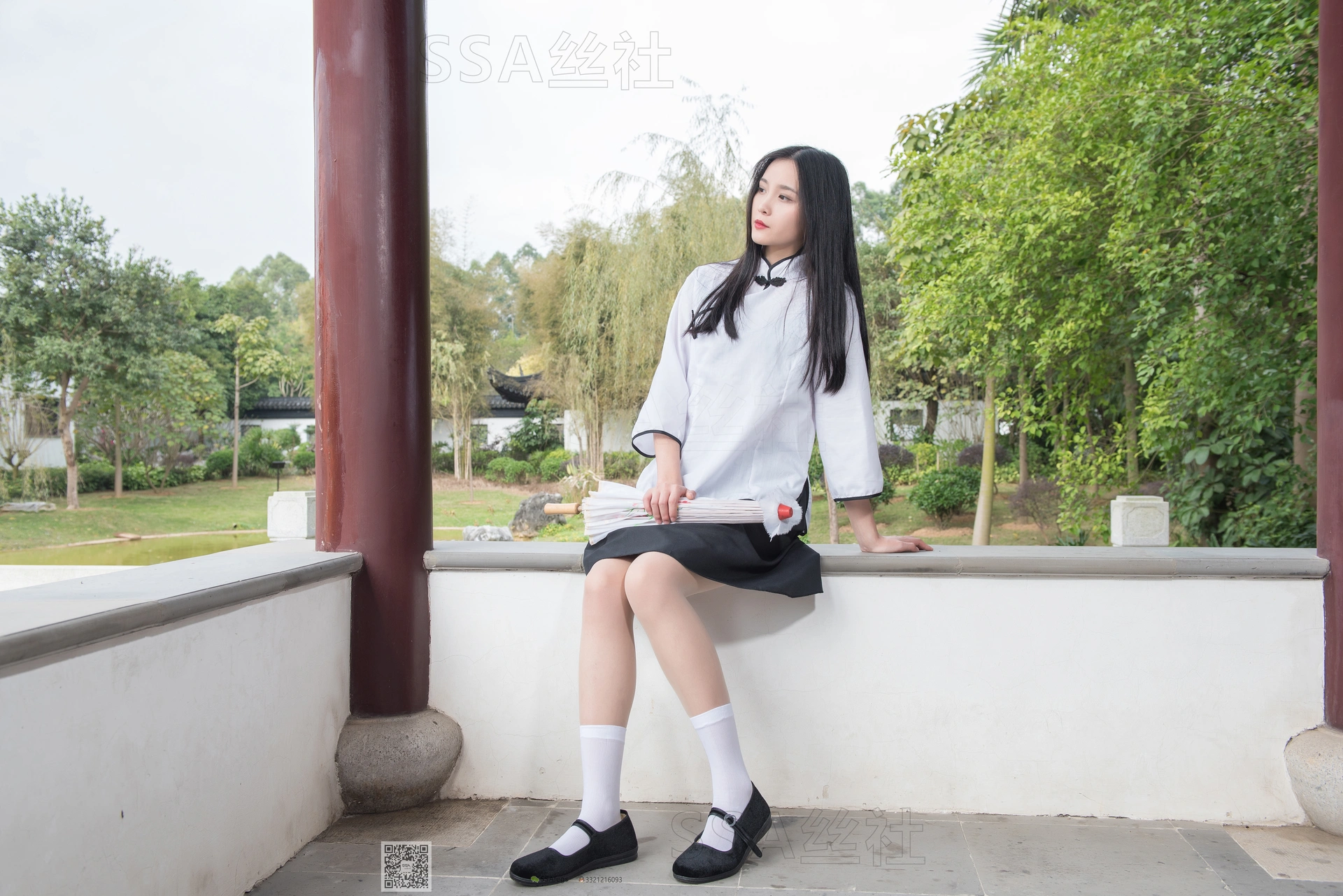SSA丝社 超清写真 NO.068 君君 民国学妹肉丝白袜[120P-1.85GB]
