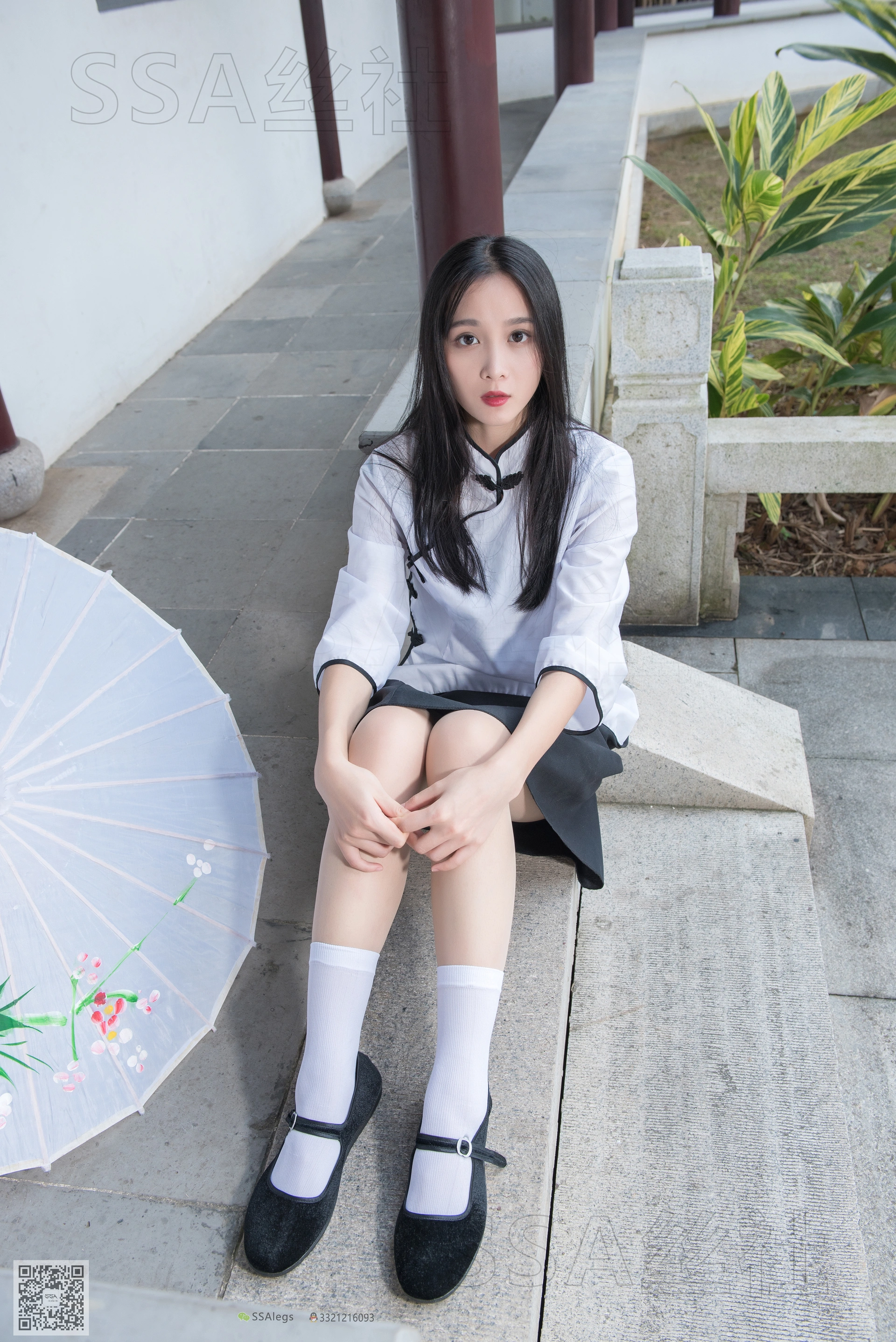 SSA丝社 超清写真 NO.068 君君 民国学妹肉丝白袜[120P-1.85GB]